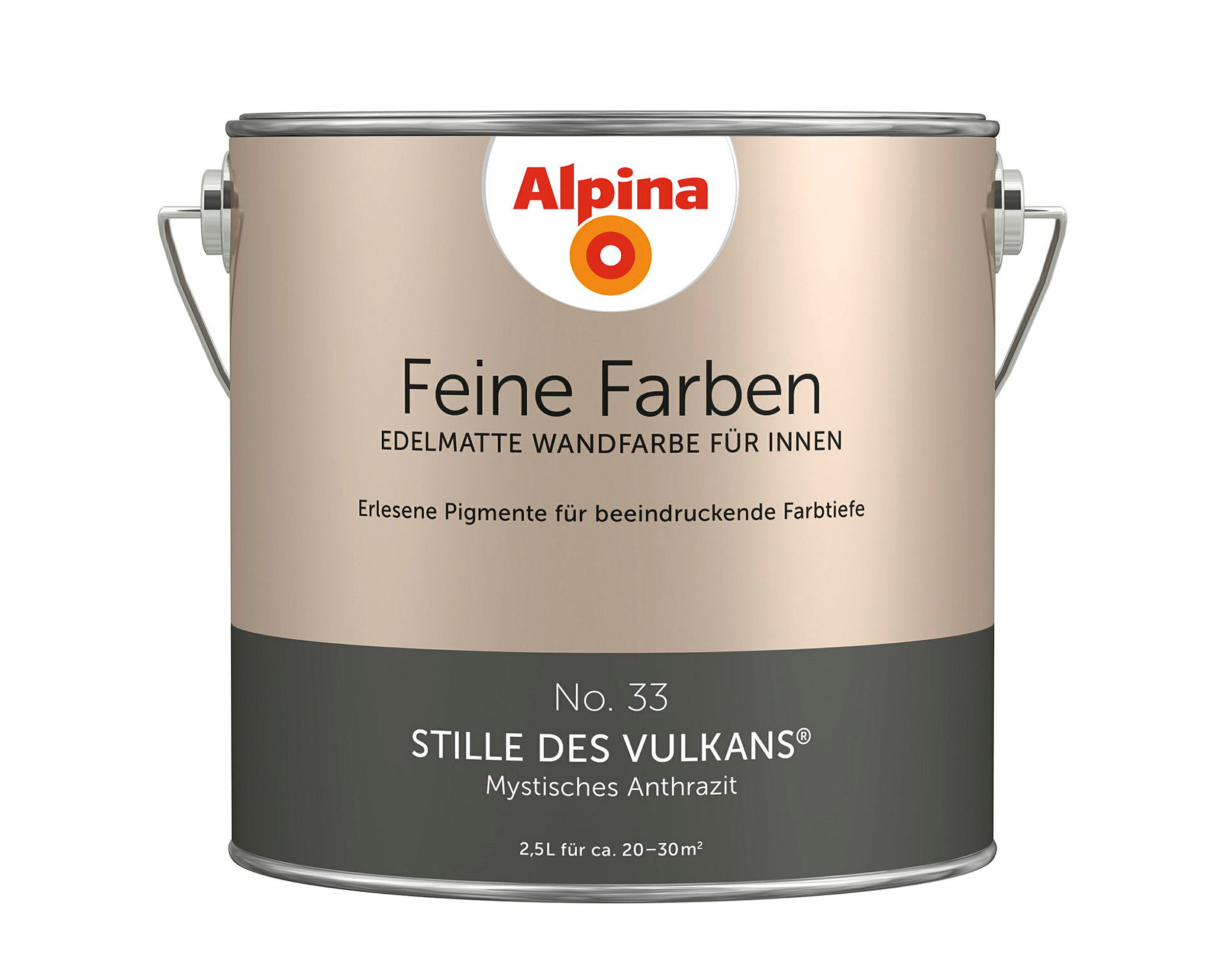 Alpina Feine Farben No. 33 Stille des Vulkans® edelmatt 2,5 Liter