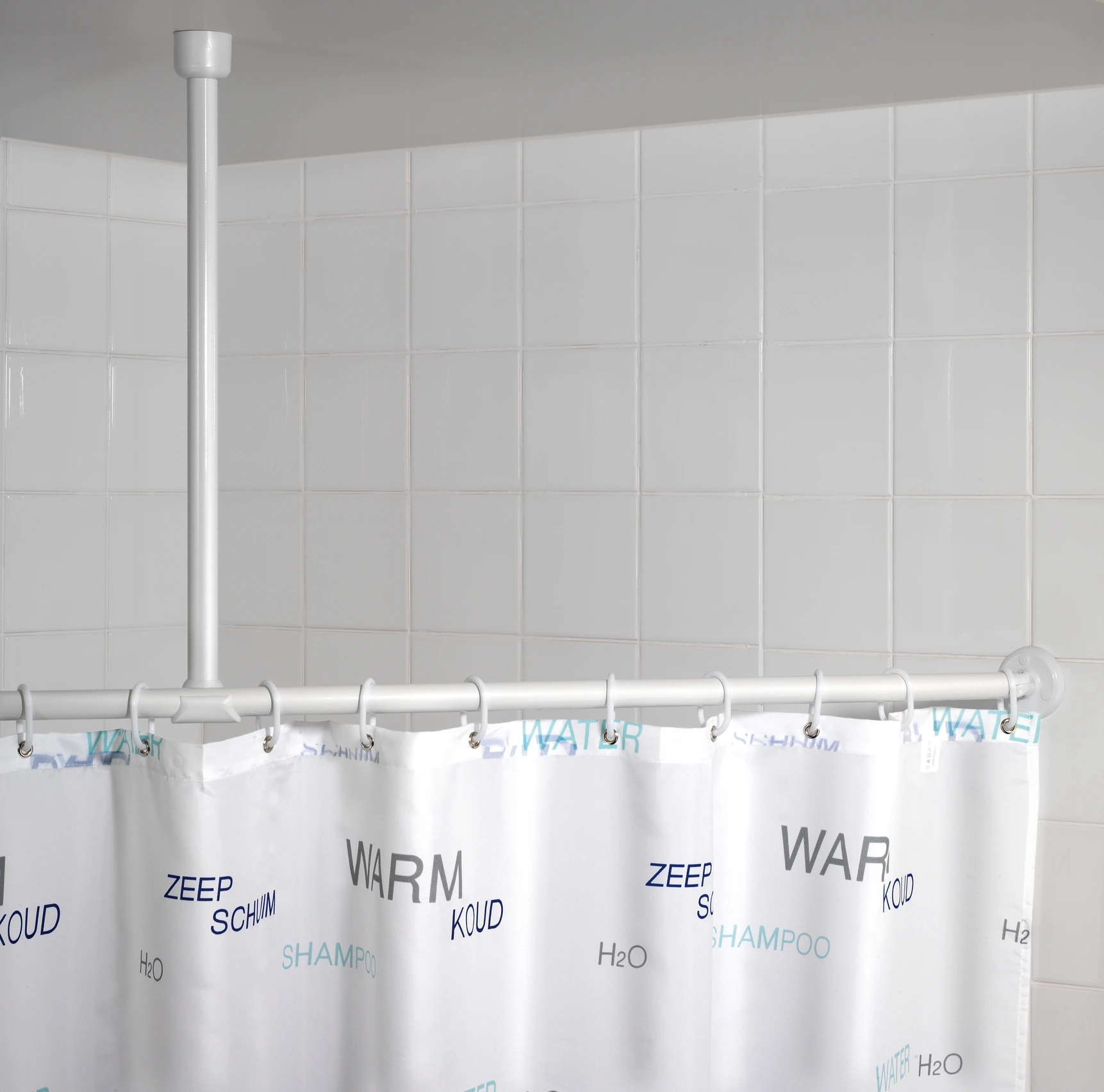 Deckenstütze universal 57 cm weiss