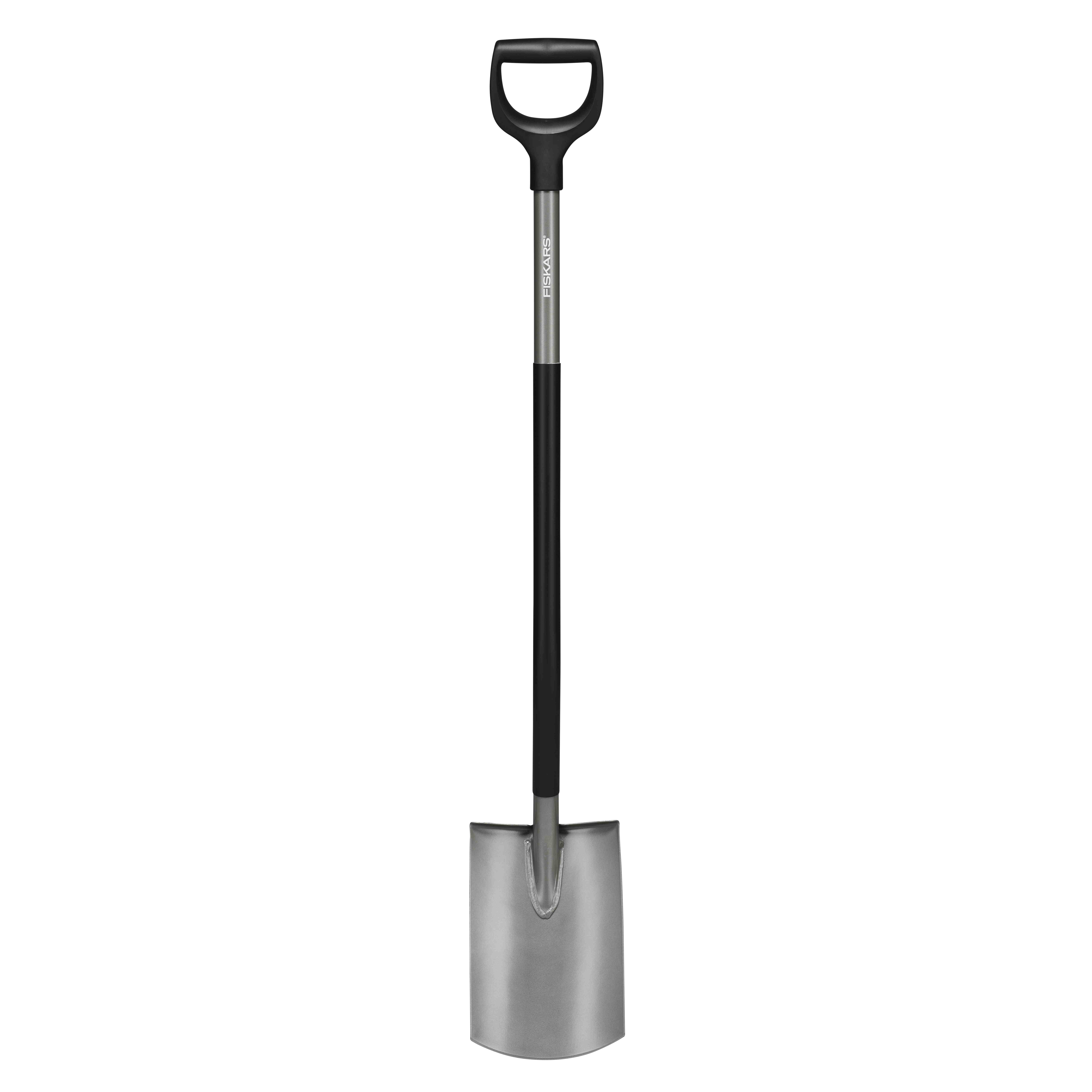 Fiskars Ergonomic Spaten Rund Grey Ergonomic Spaten Rund Grey