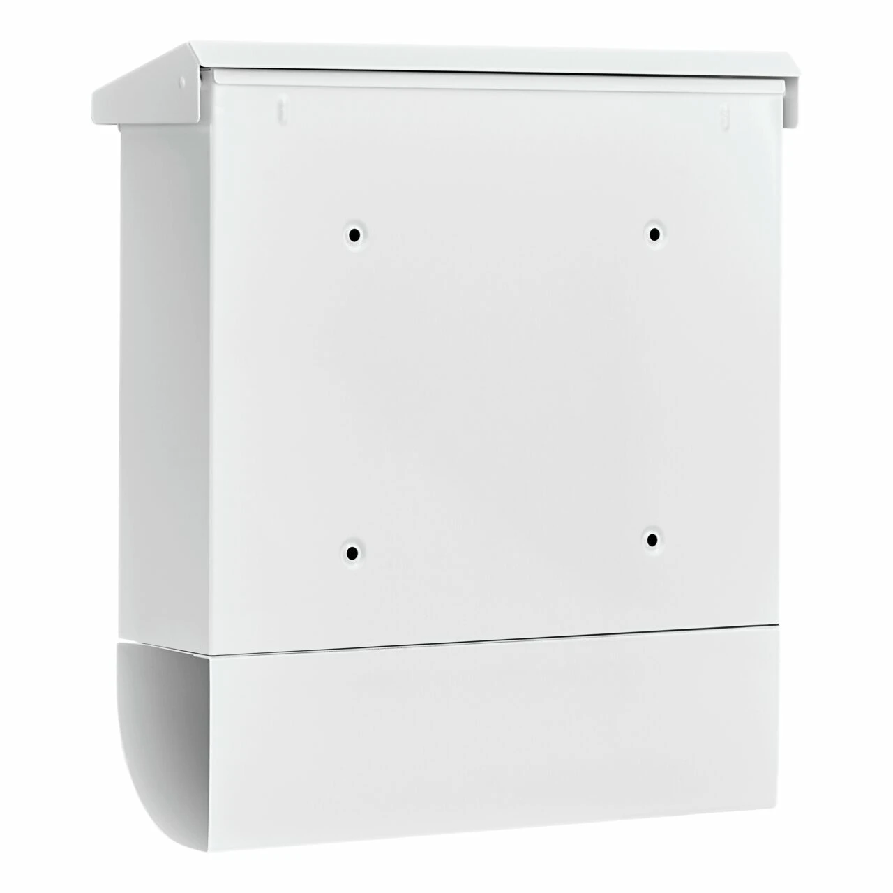 Briefkasten-Set Stahl-lack. Vario 86720W weiss