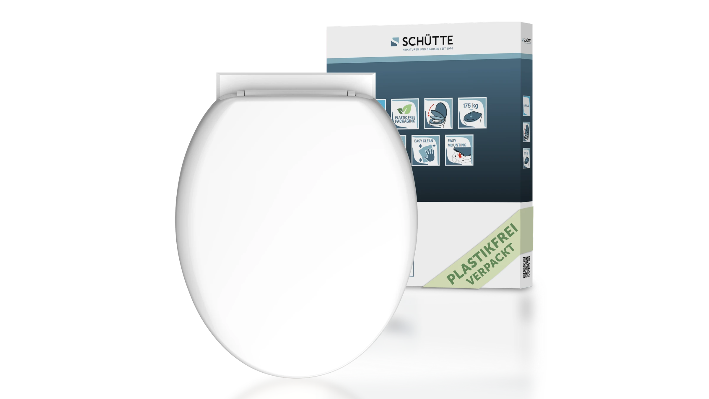 Duroplast WC-Sitz, mit Absenkautomatik