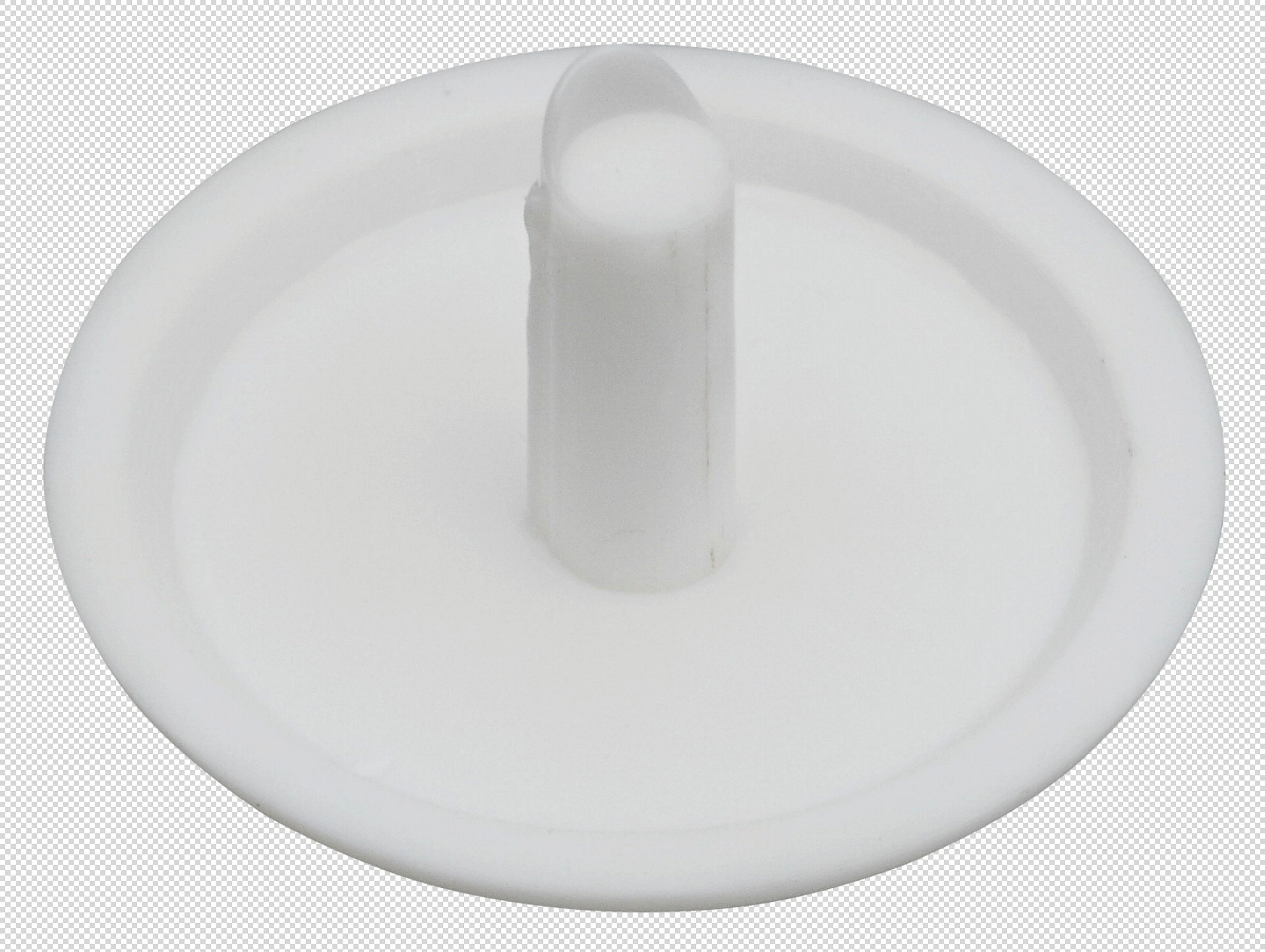Kappe für Kopflochschrauben reinweiß 2,5 mm, Kunststoff
