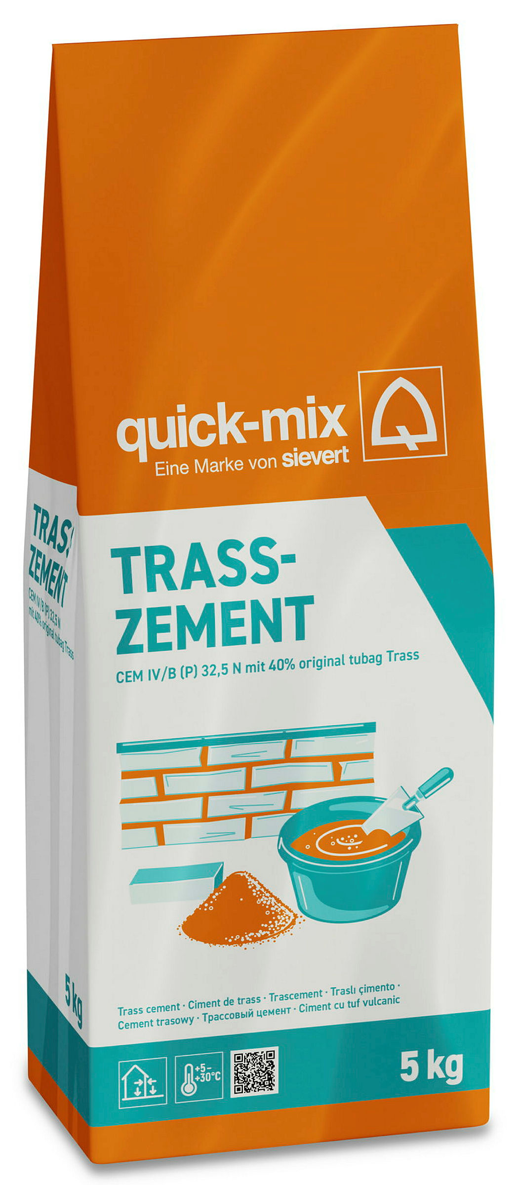 quick-mix Trasszement 5 kg