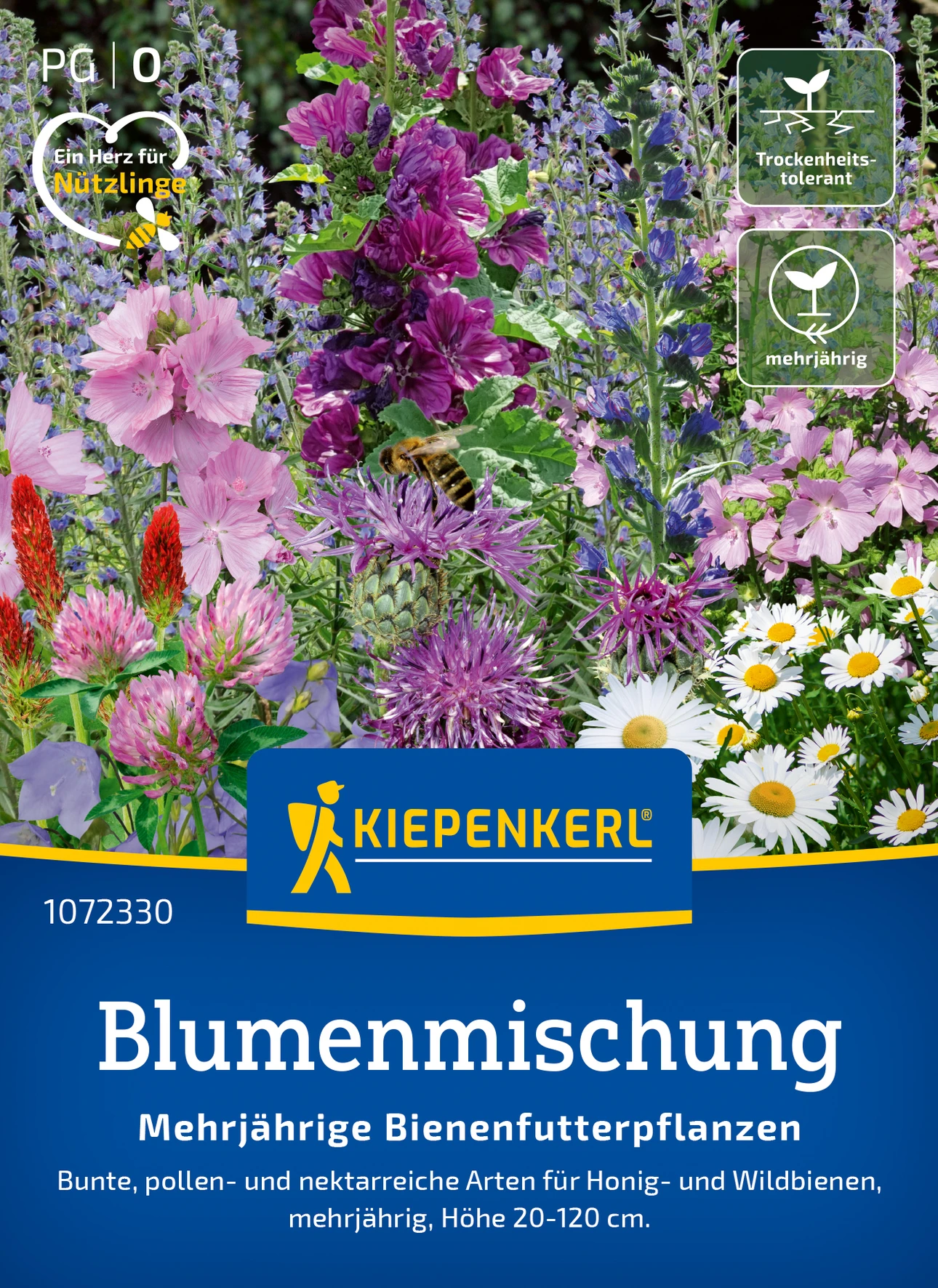Kiepenkerl Blumenmischung Mehrjährige Bienenfutterpflanzen
