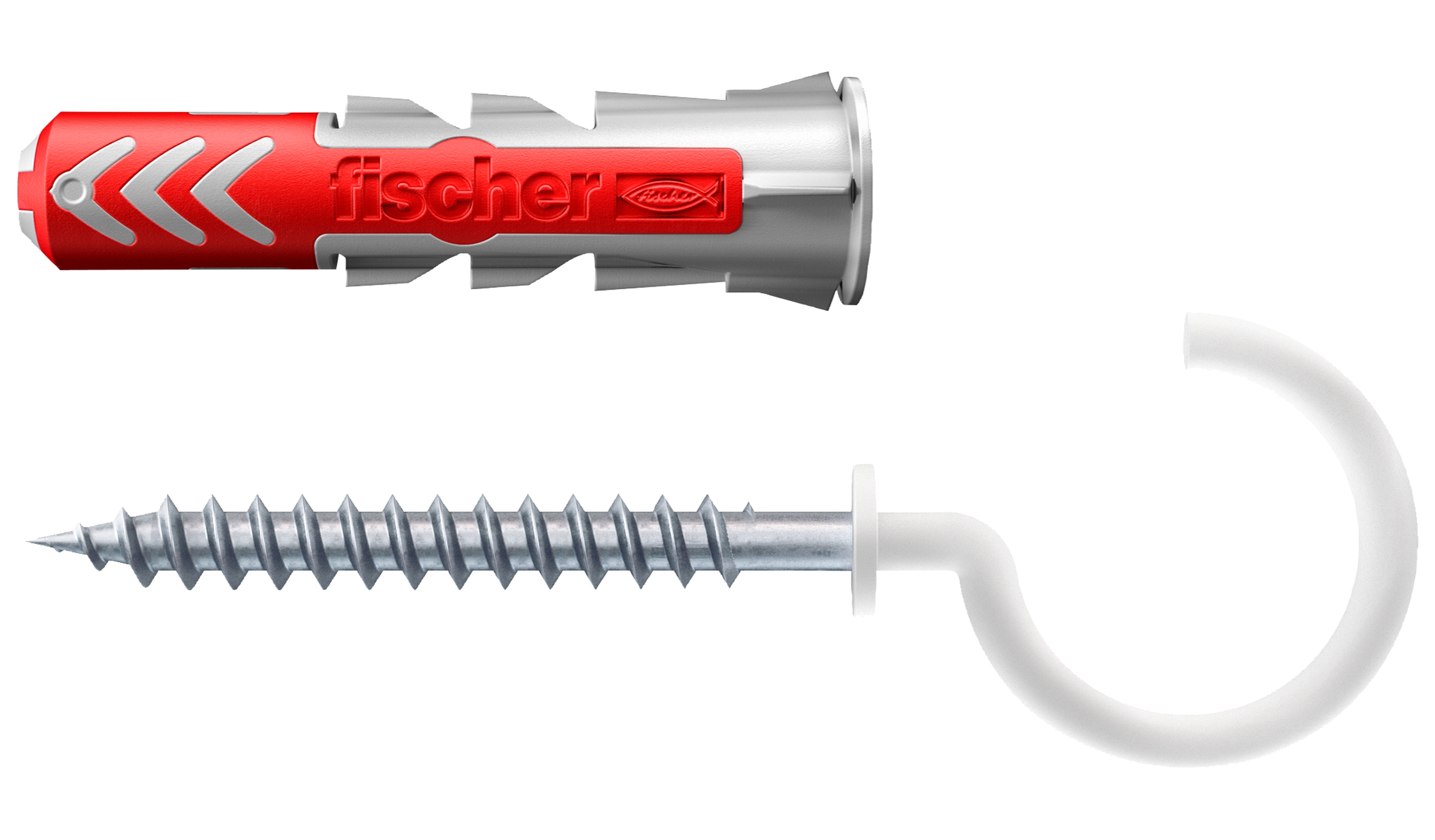 fischer DUOPOWER 6 x 30 RH mit Rundhaken, nylonbeschichtet