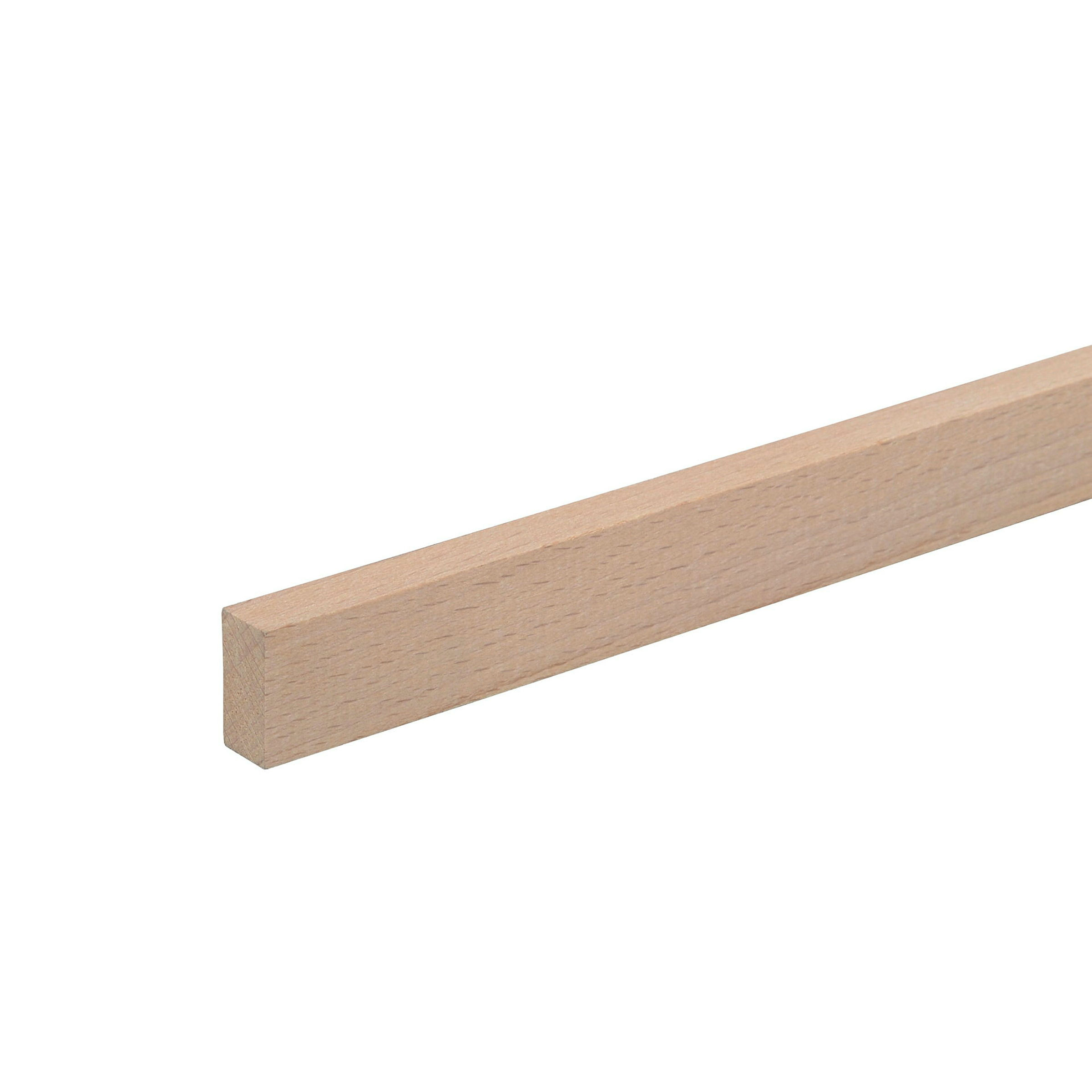 Rechteckleiste Buche 10x20x950mm roh