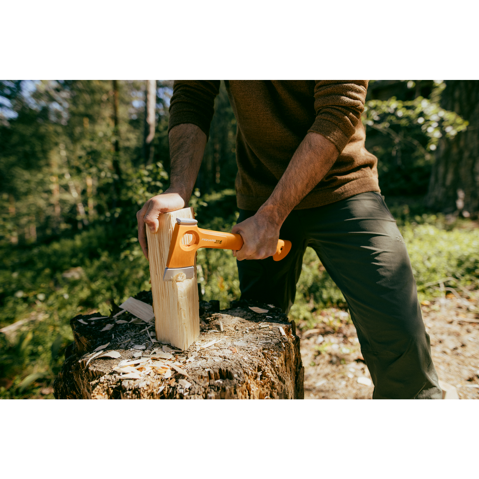 Fiskars X-series X13 Campingaxt ultra leicht 480 g X13 Campingaxt ultra