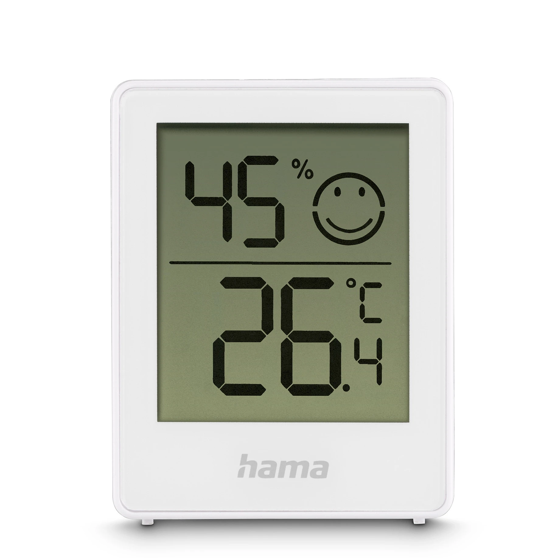 Hama Thermometer und Hygrometer'Baros'', digital, für innen, Weiß