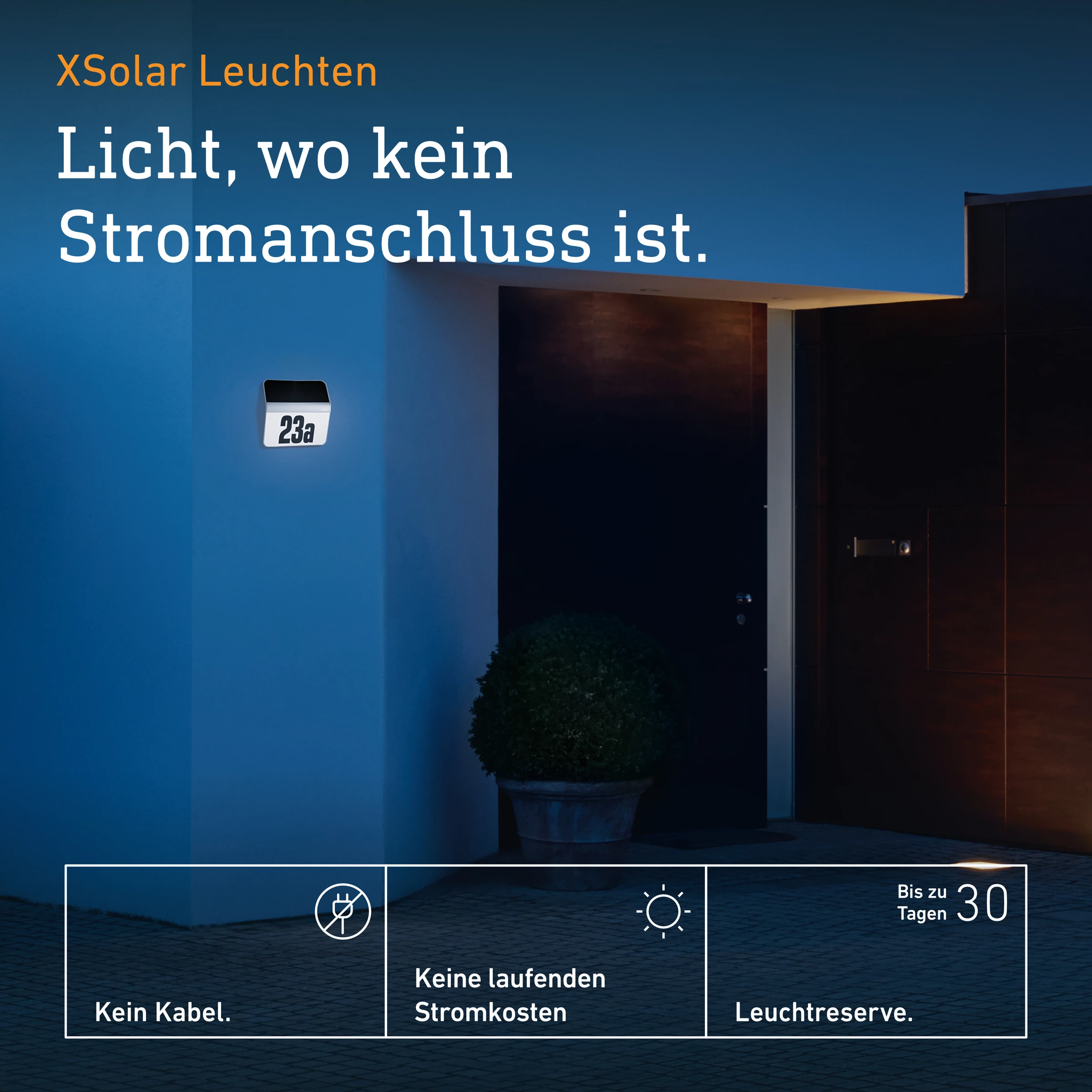 Hausnummerleuchte