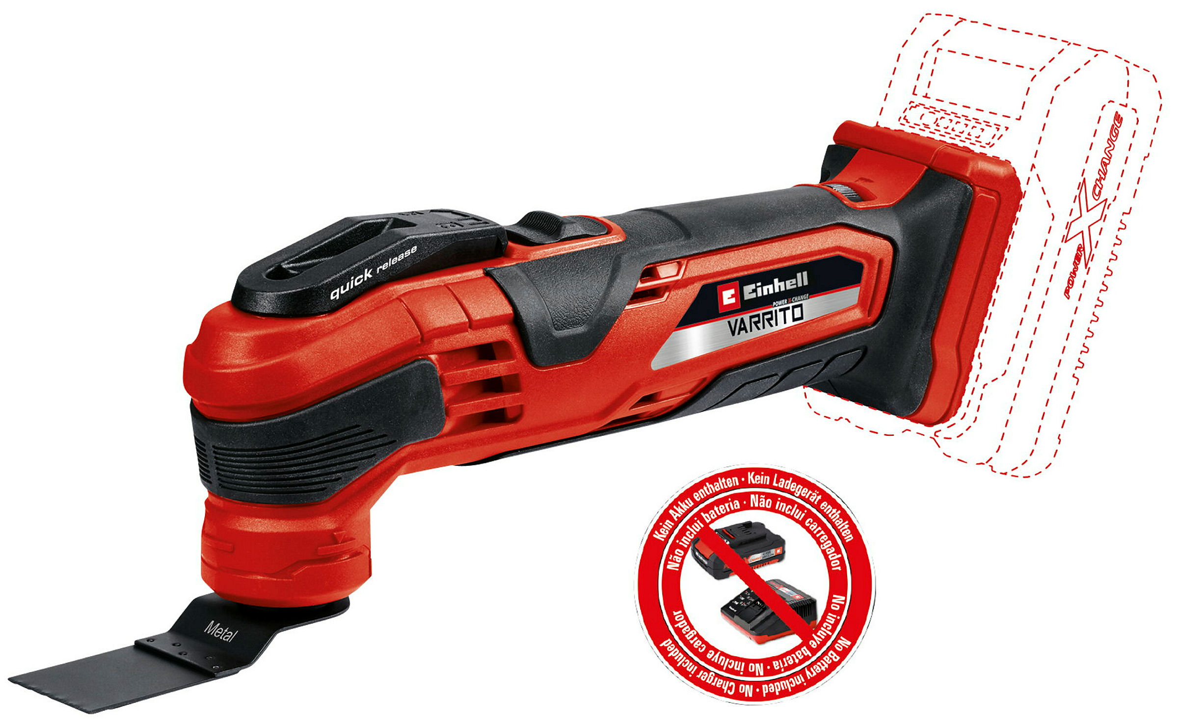 Einhell Expert VARRITO Akku-Multifunktionswerkzeug