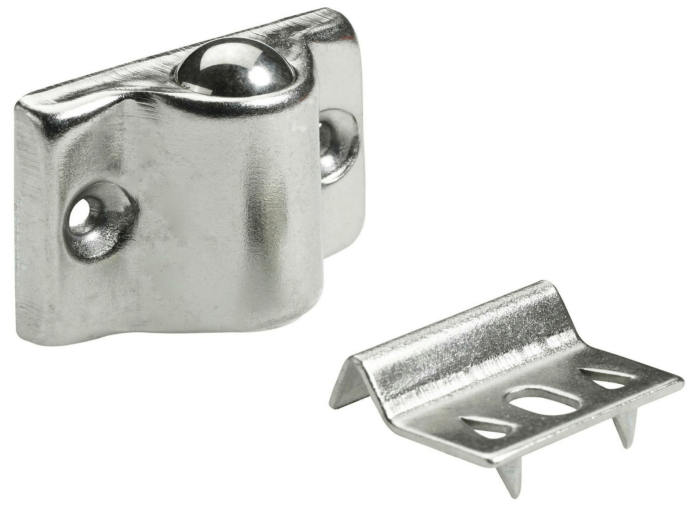 Magnetschnäpper 2 x 2,5 kg, mit zwei Gegenplatten für zwei Türen