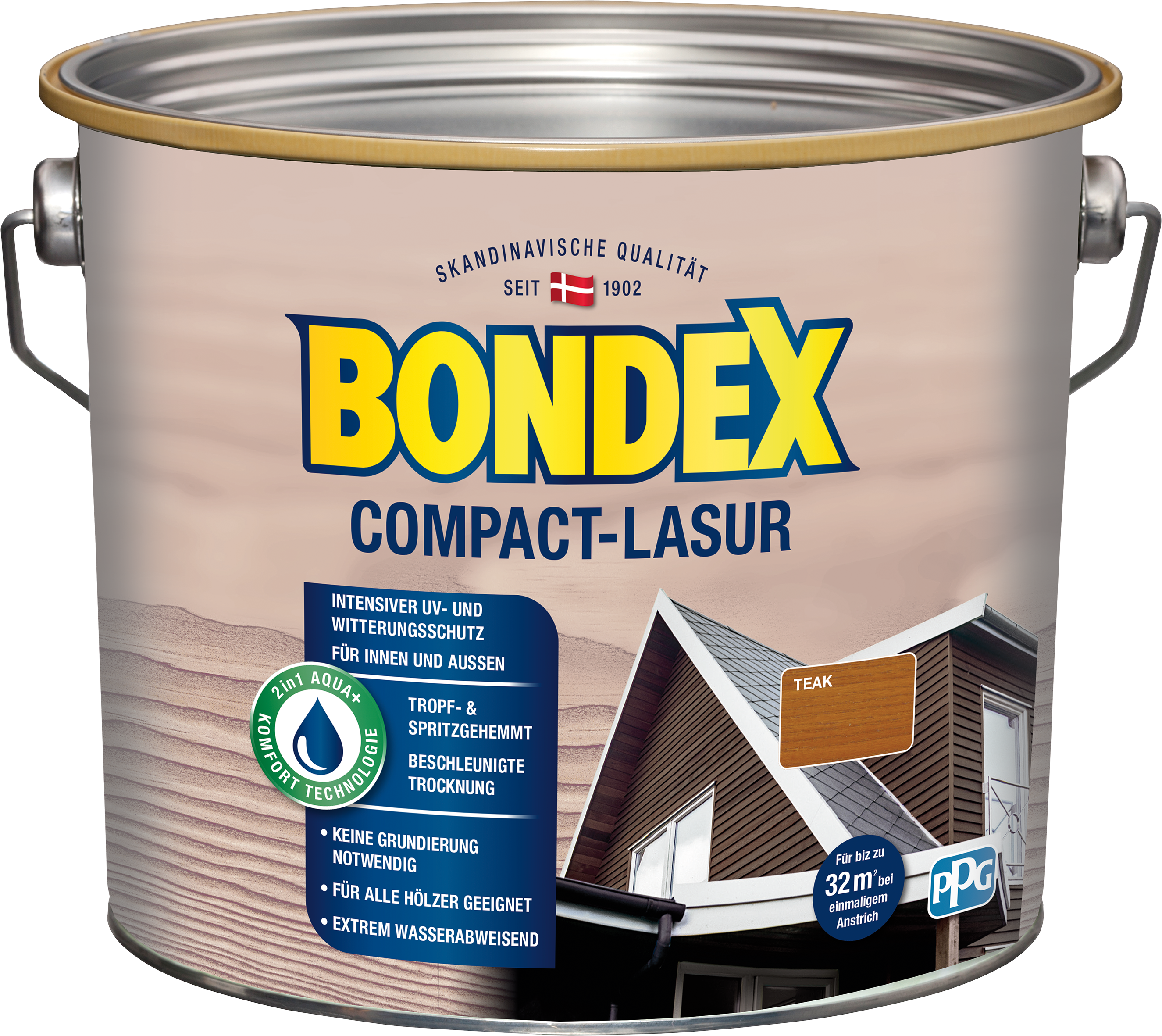 Bondex Compact Lasur 2,5 L Teak