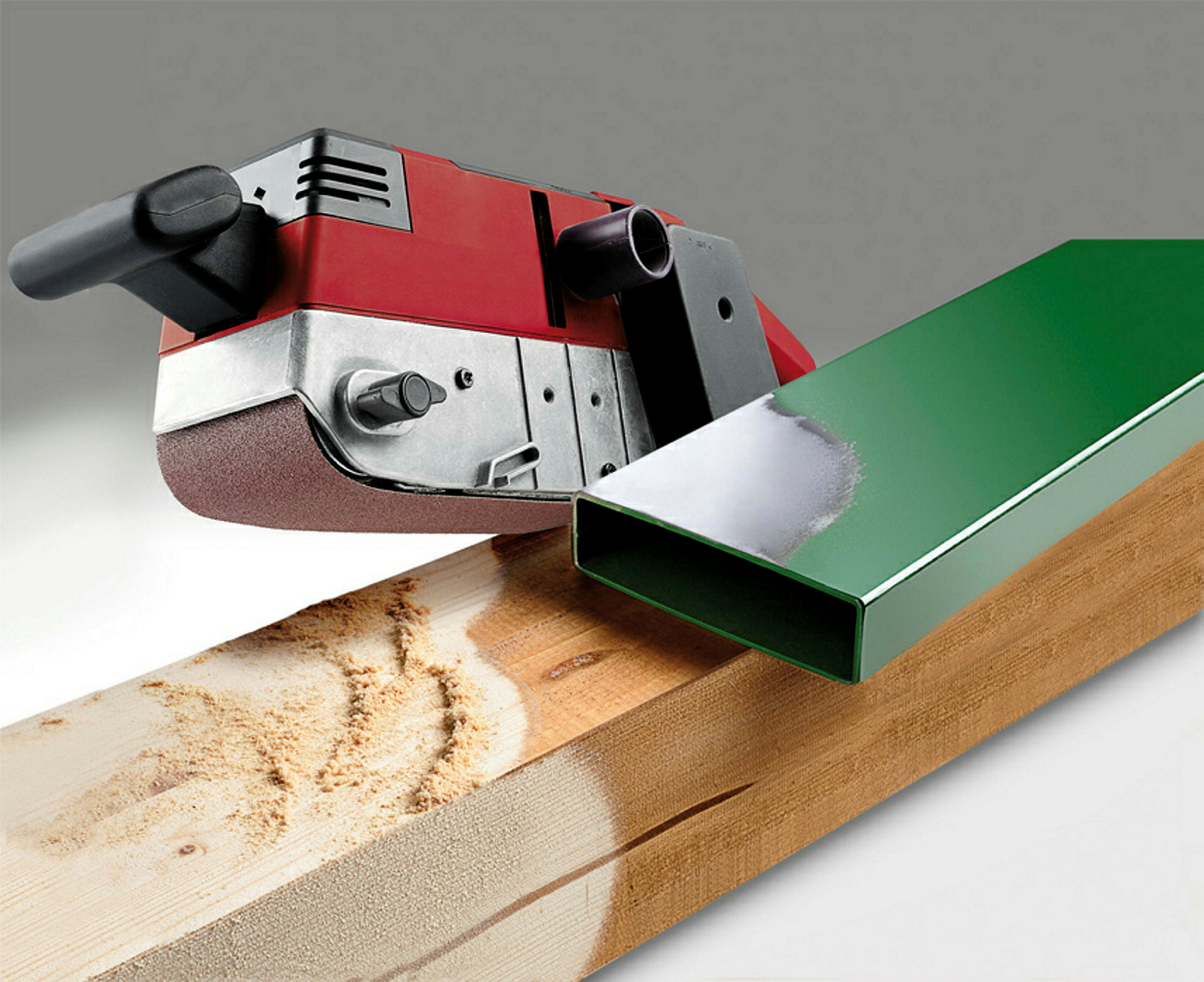 Schleifbänder, HOLZ & METALL, Edelkorund, 75 x 457 mm, K 100