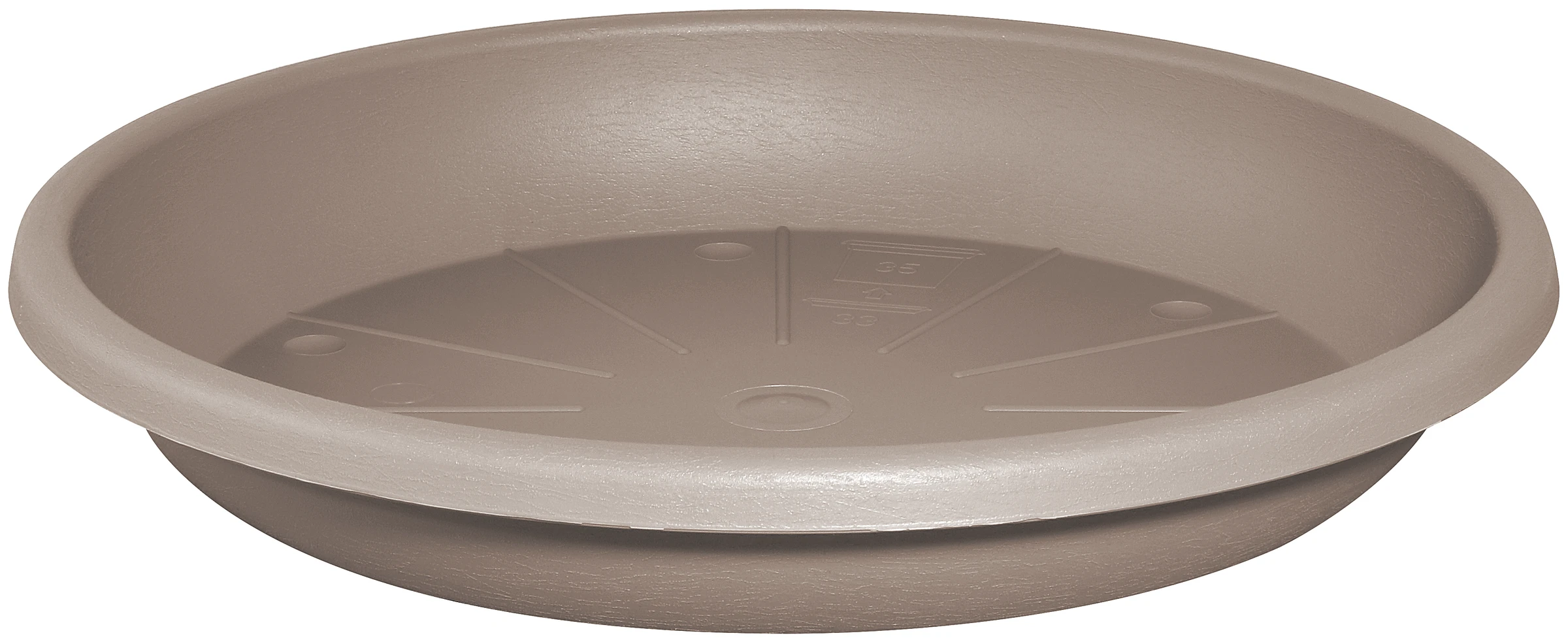 Untersetzer Cylindro 33 cm taupe