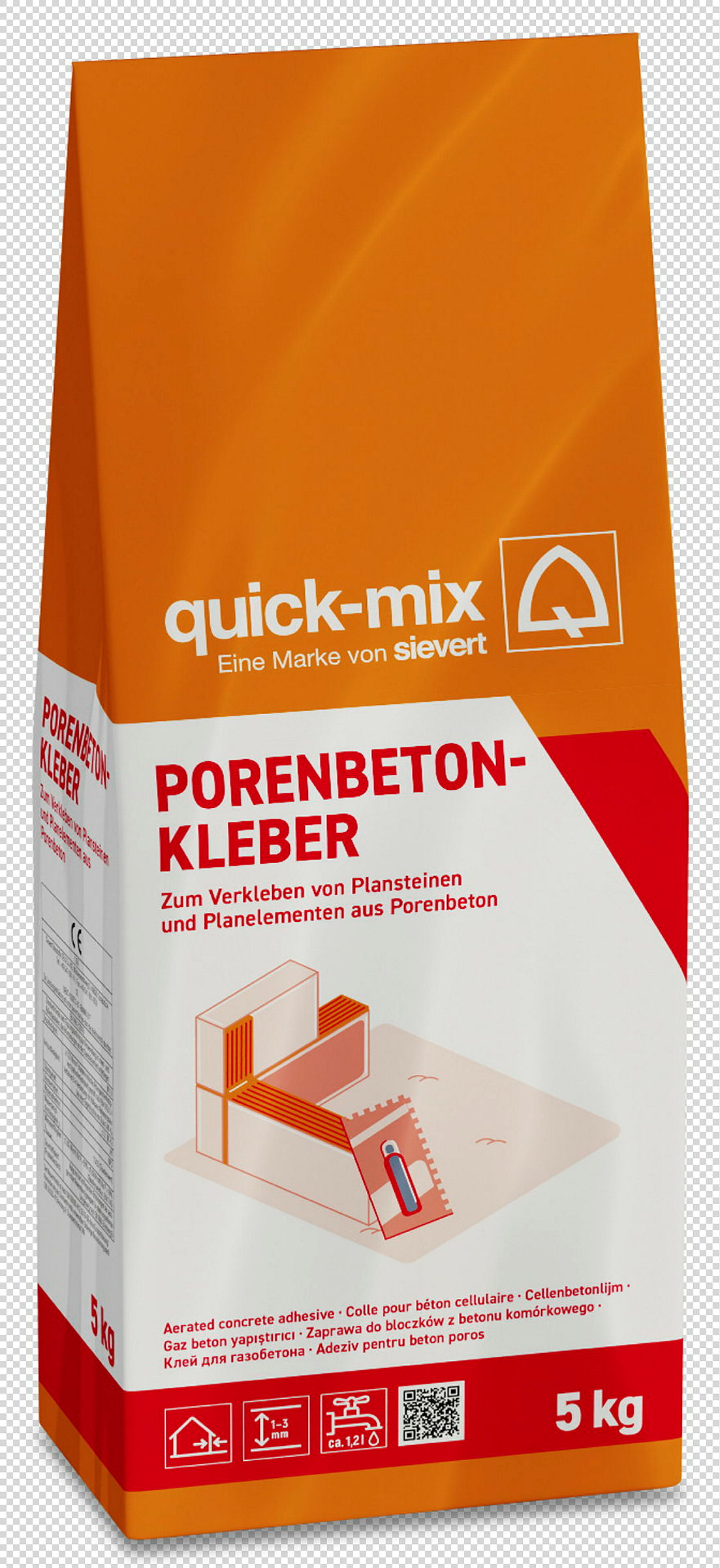 quick-mix Porenbetonkleber 5 kg