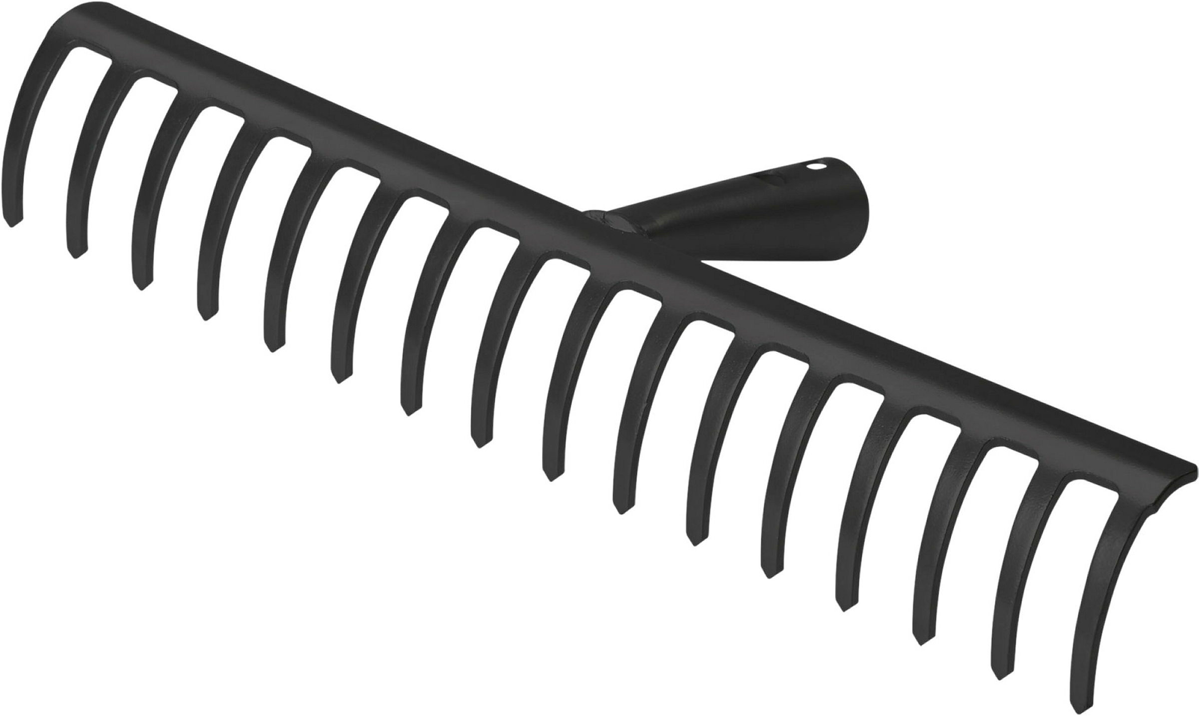 Gartenrechen schwarz 16 Zk.