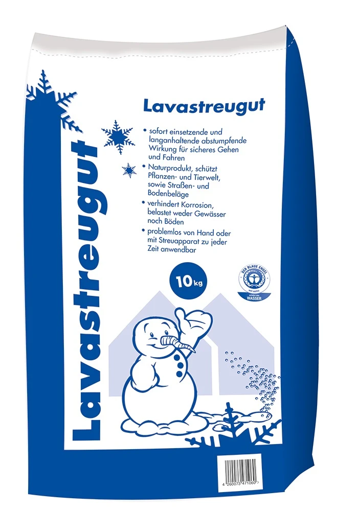 Lavastreugut 10 kg (1-5mm) / Pal. = 104 Sack