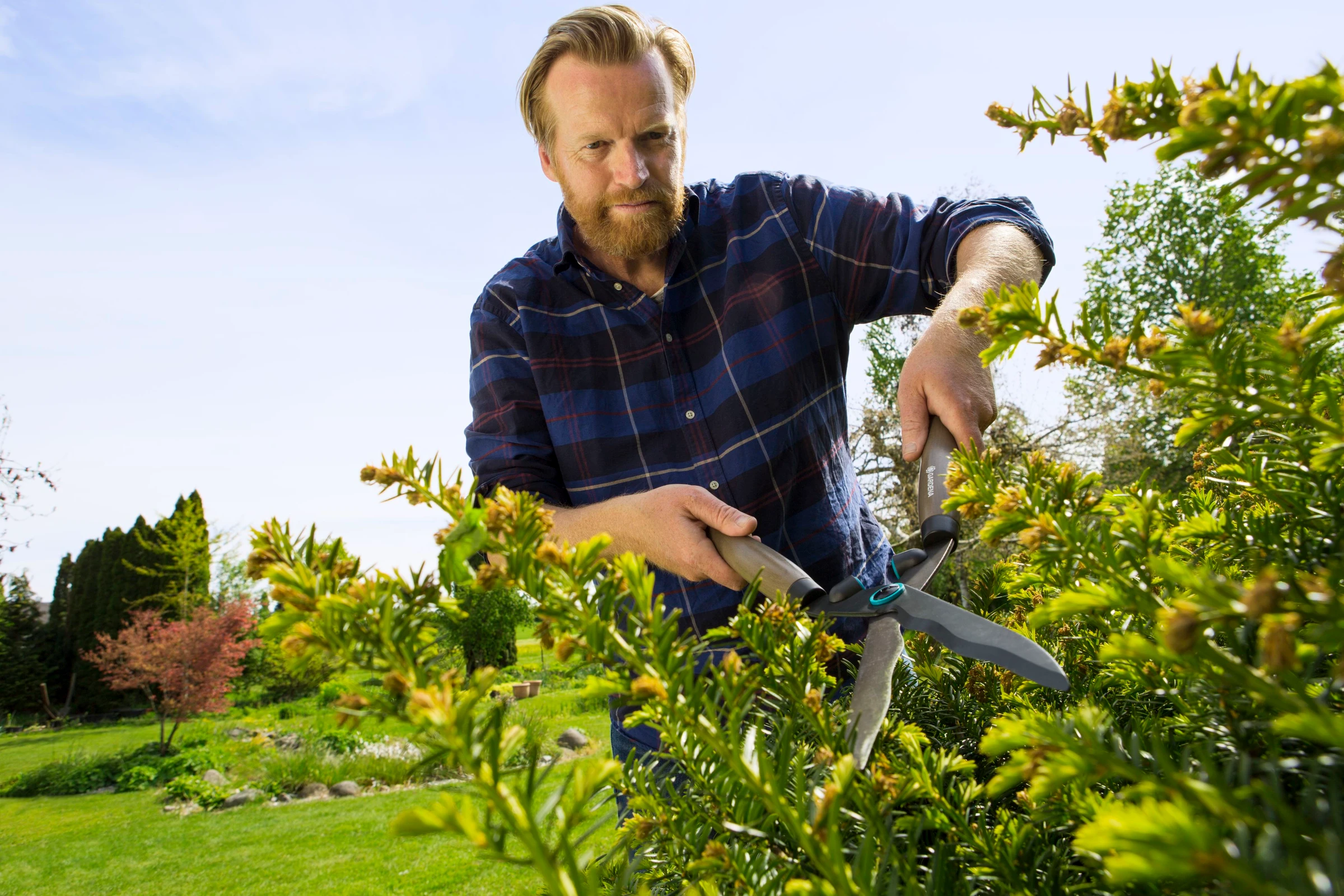 GARDENA Heckenschere NatureCut mit Gartenschere