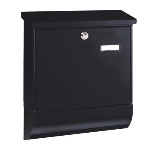 Briefkasten-Set Stahl-lack. Vario 86720S schwarz