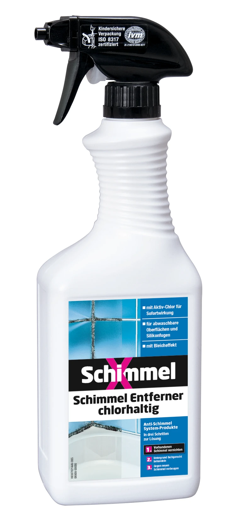 SchimmelX Schimmel Entferner chlorhaltig 750 ml