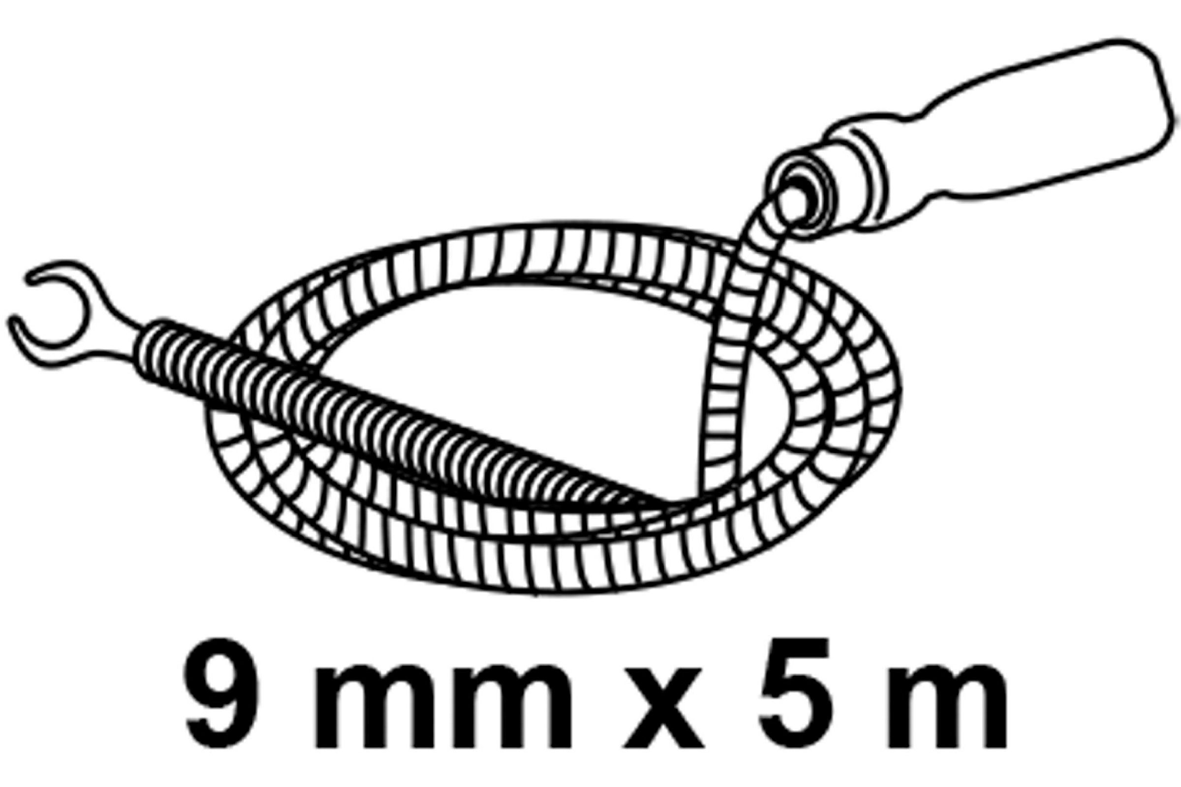Rohrreinigungsspirale, 9 mm x 5 m