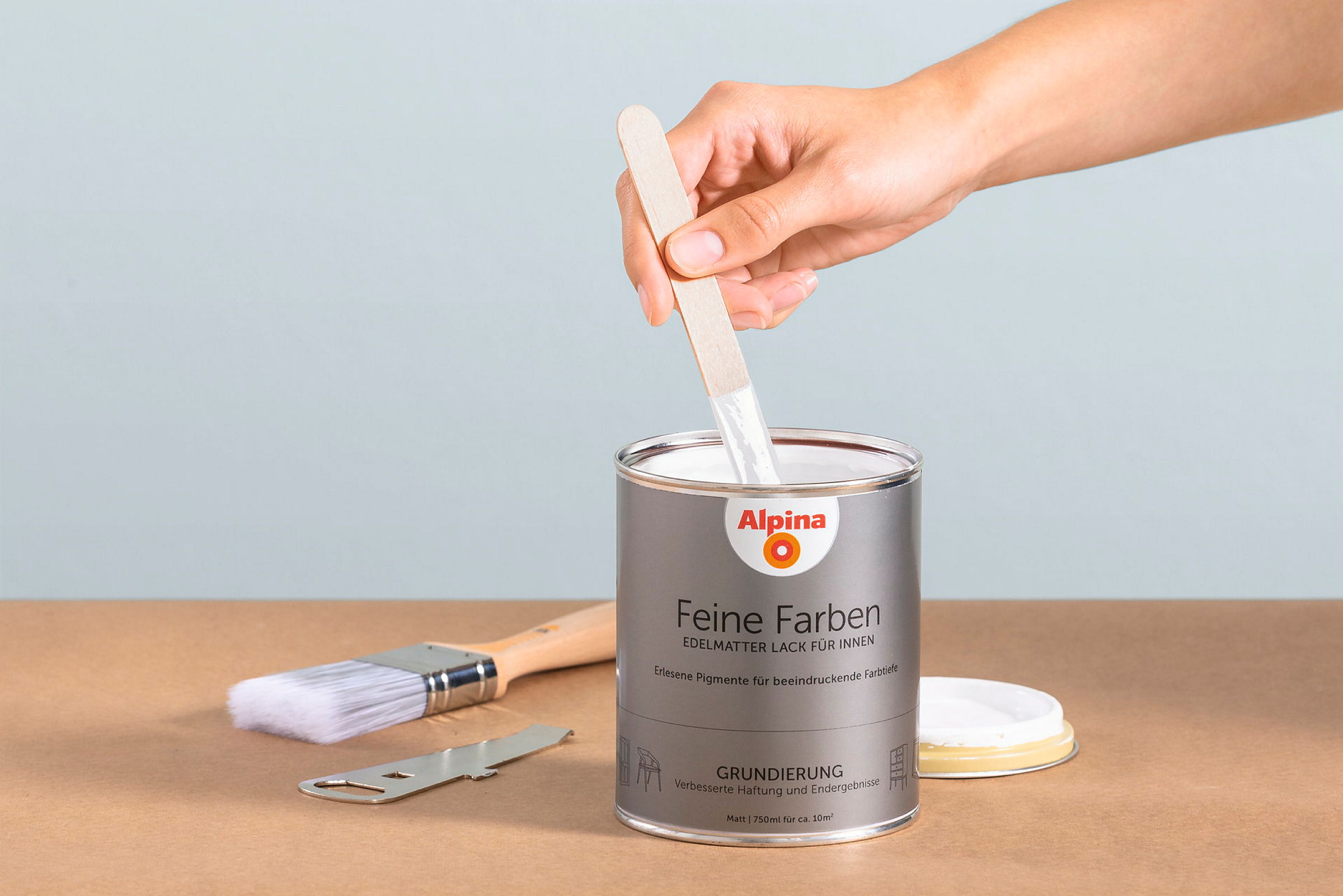 Alpina Feine Farben Lack Grundierung 750ml