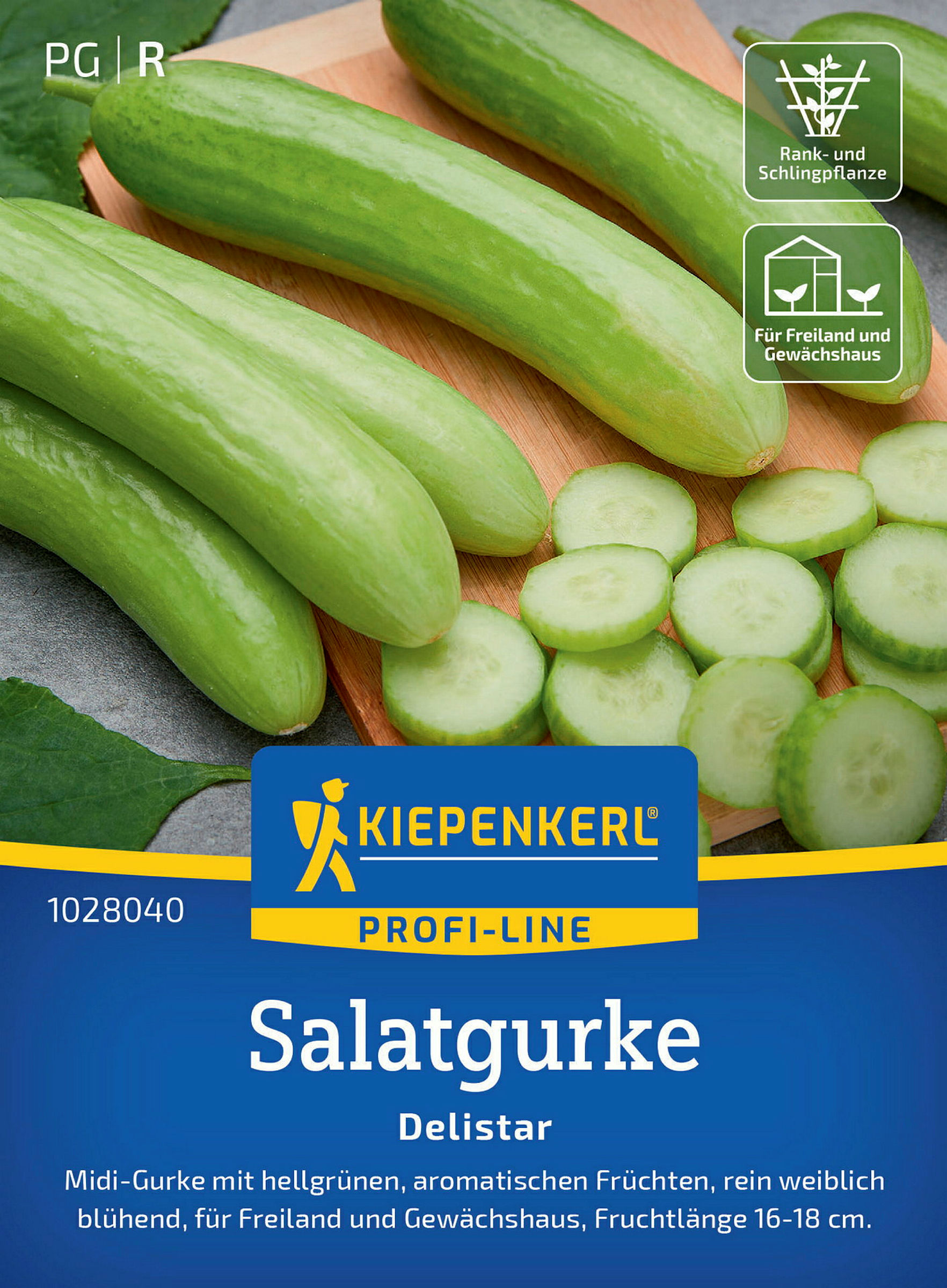 Kiepenkerl Salatgurke Delistar, F1