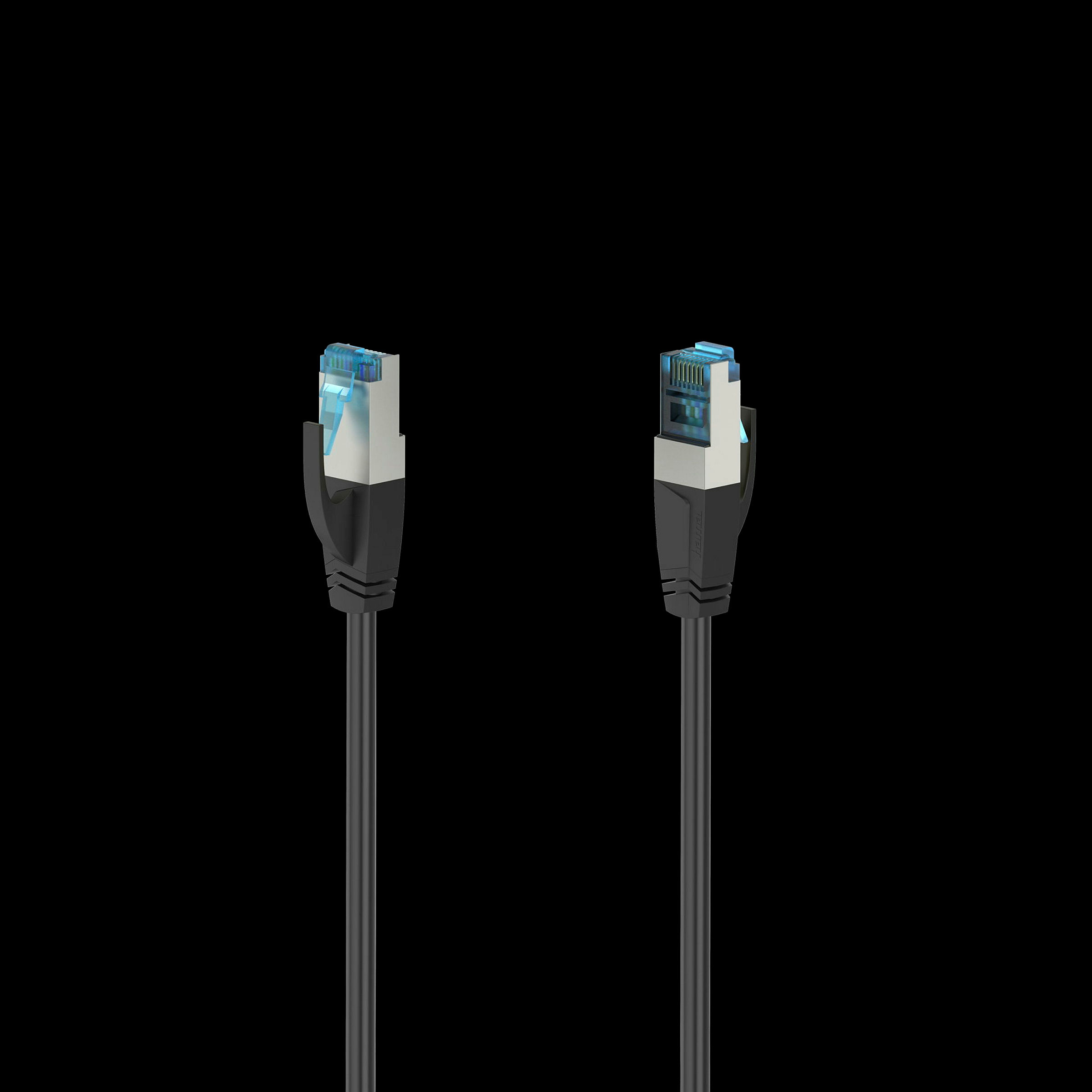 Hama Netzwerkkabel, CAT-6a, 10 Gbit/s, S/FTP geschirmt, 0,50 m