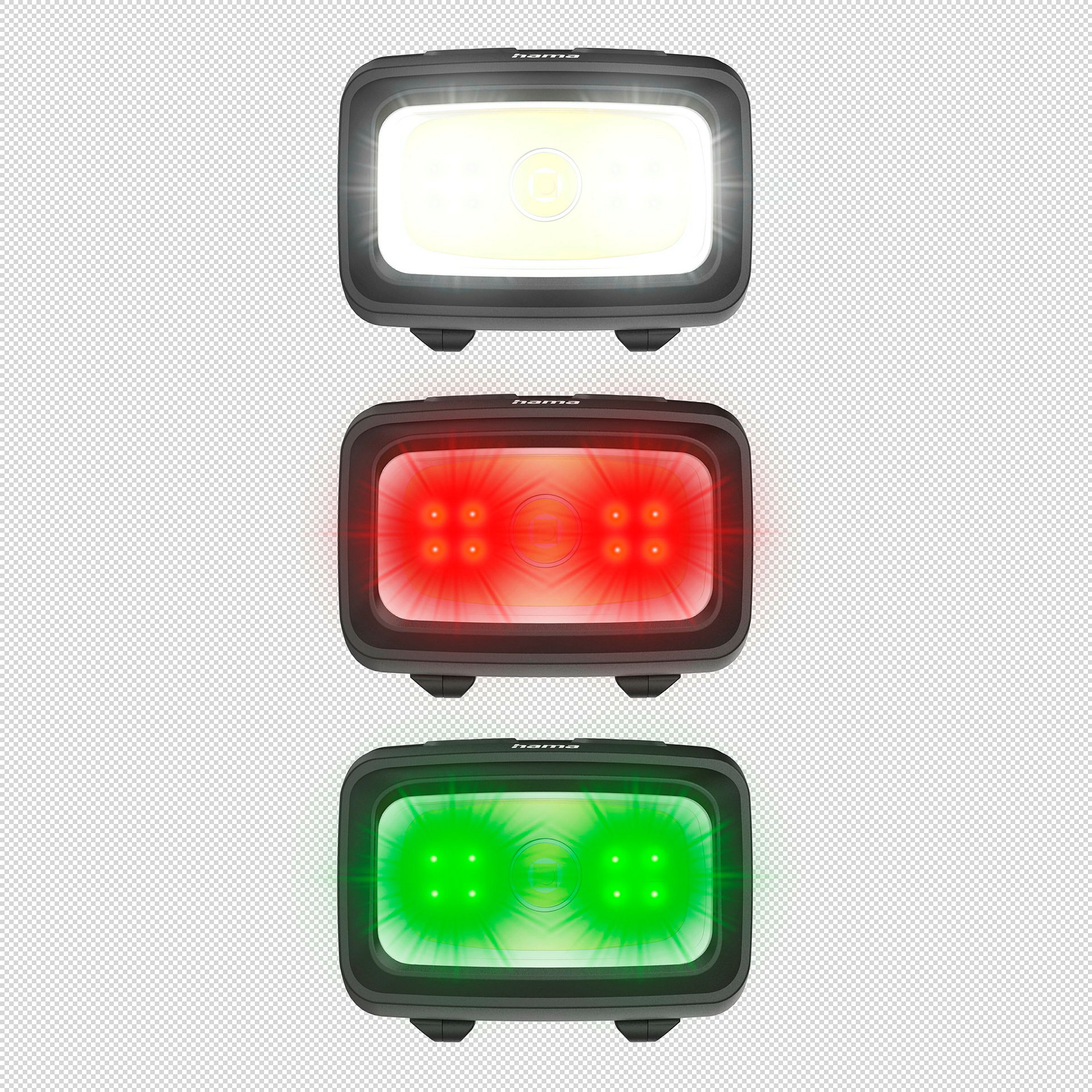 Hama LED-Stirnlampe ''HL350'', Batterien, COB,7 Modi