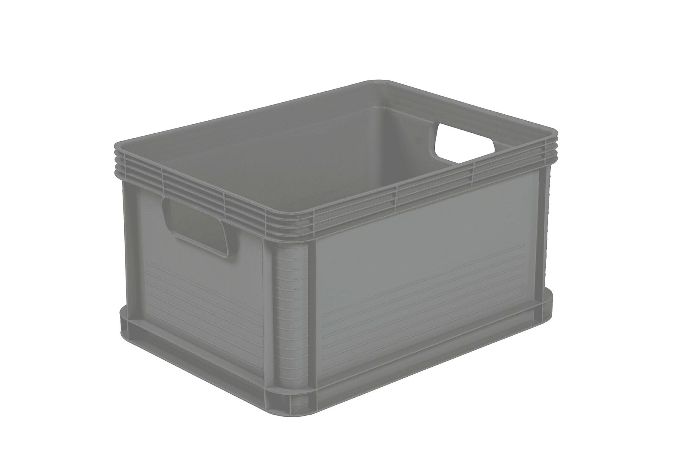 keeeper Transportbox, Stapelbar, Polypropylen, 20 l, Robert, Nordic Grey