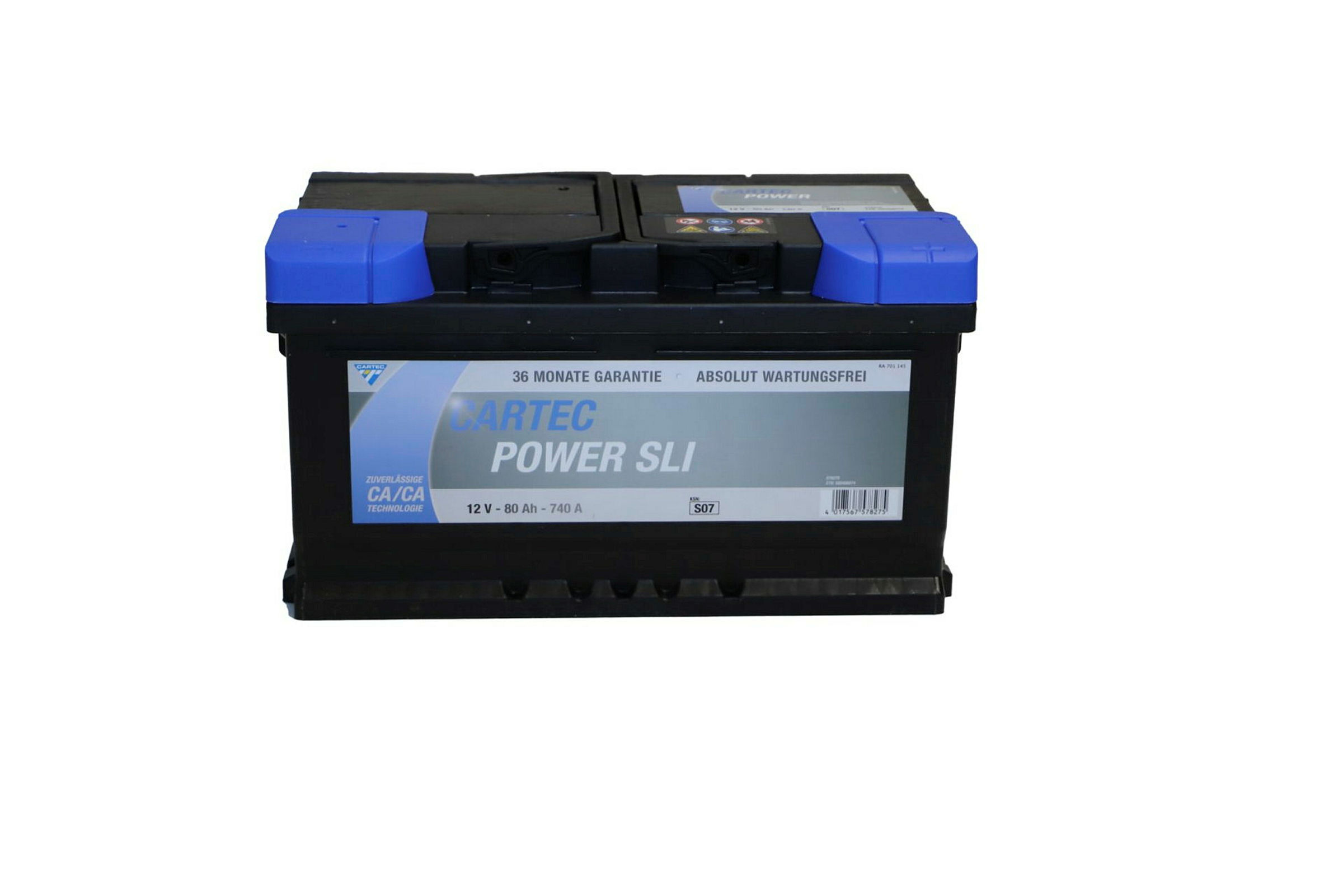 POWER SLI Starterbatterie 80 AH / 740 A