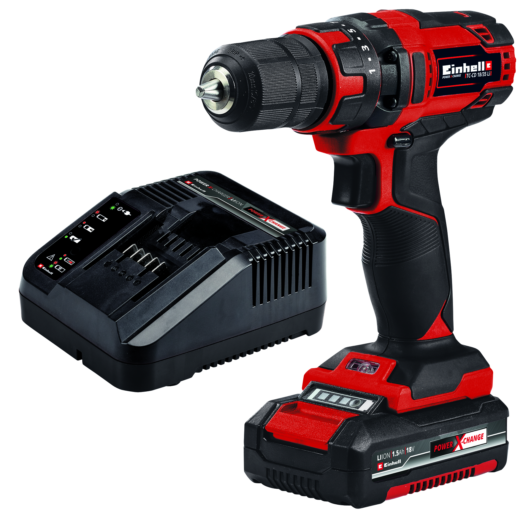 Einhell Classic TC-CD 18/35 Li (1x1,5 Ah) Akku-Bohrschrauber