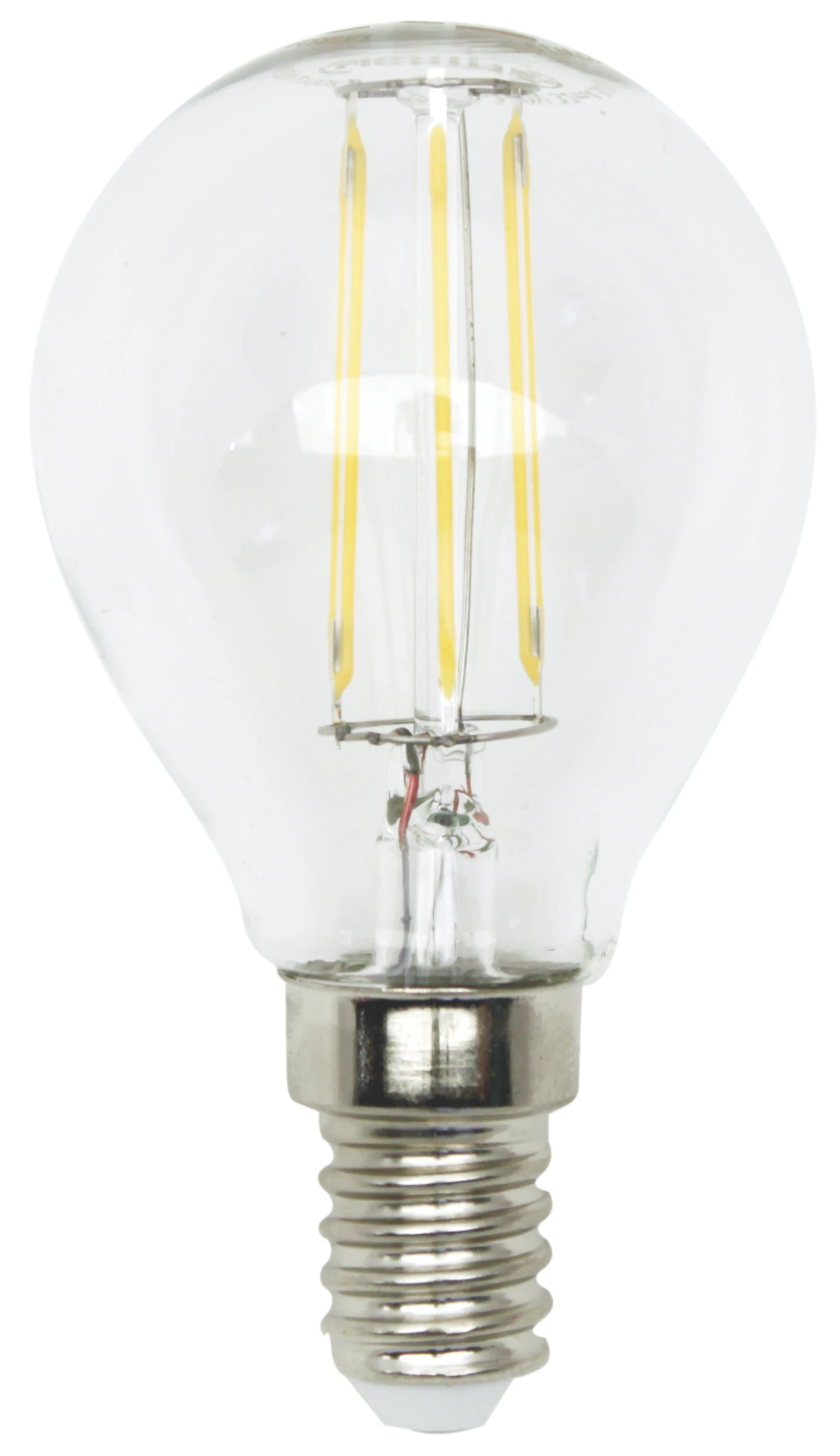 LED Filament P45 4W-470lm-E14/827