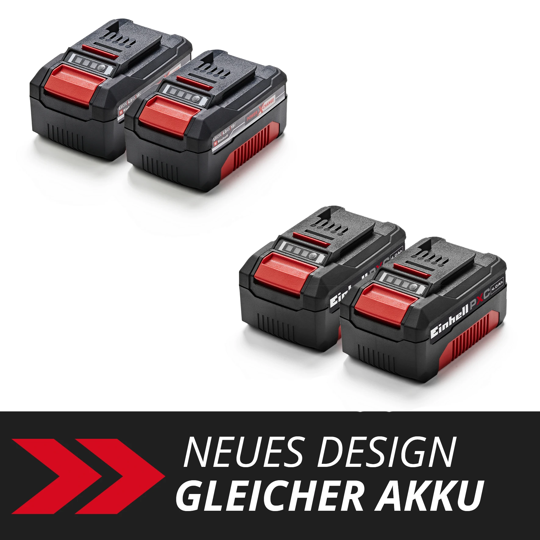 Einhell Accessory 2x18V 4,0Ah PXC-Twinpack CB C1 Akku