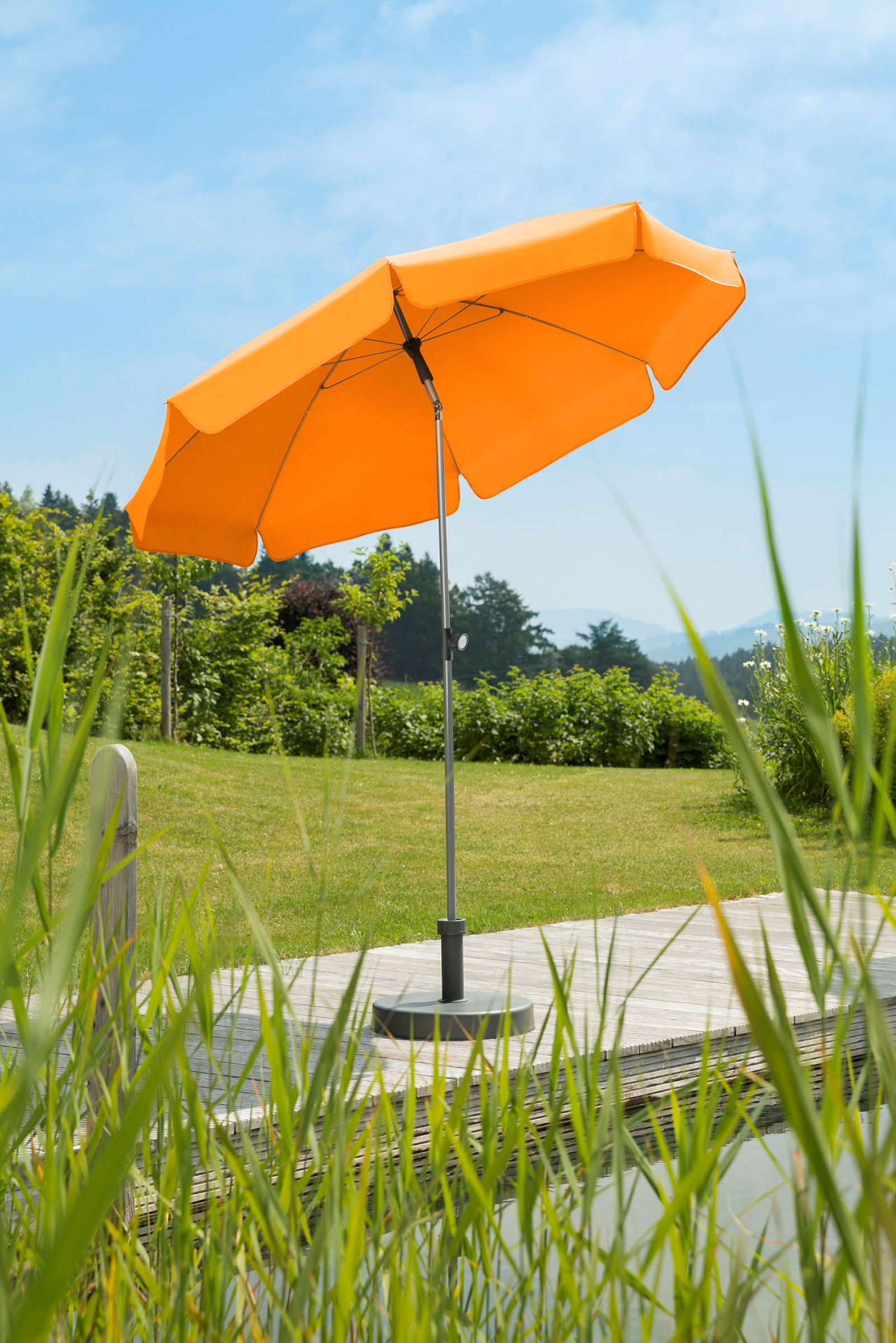 Schneider Locarno, ca. 200 cm Ø, mandarine