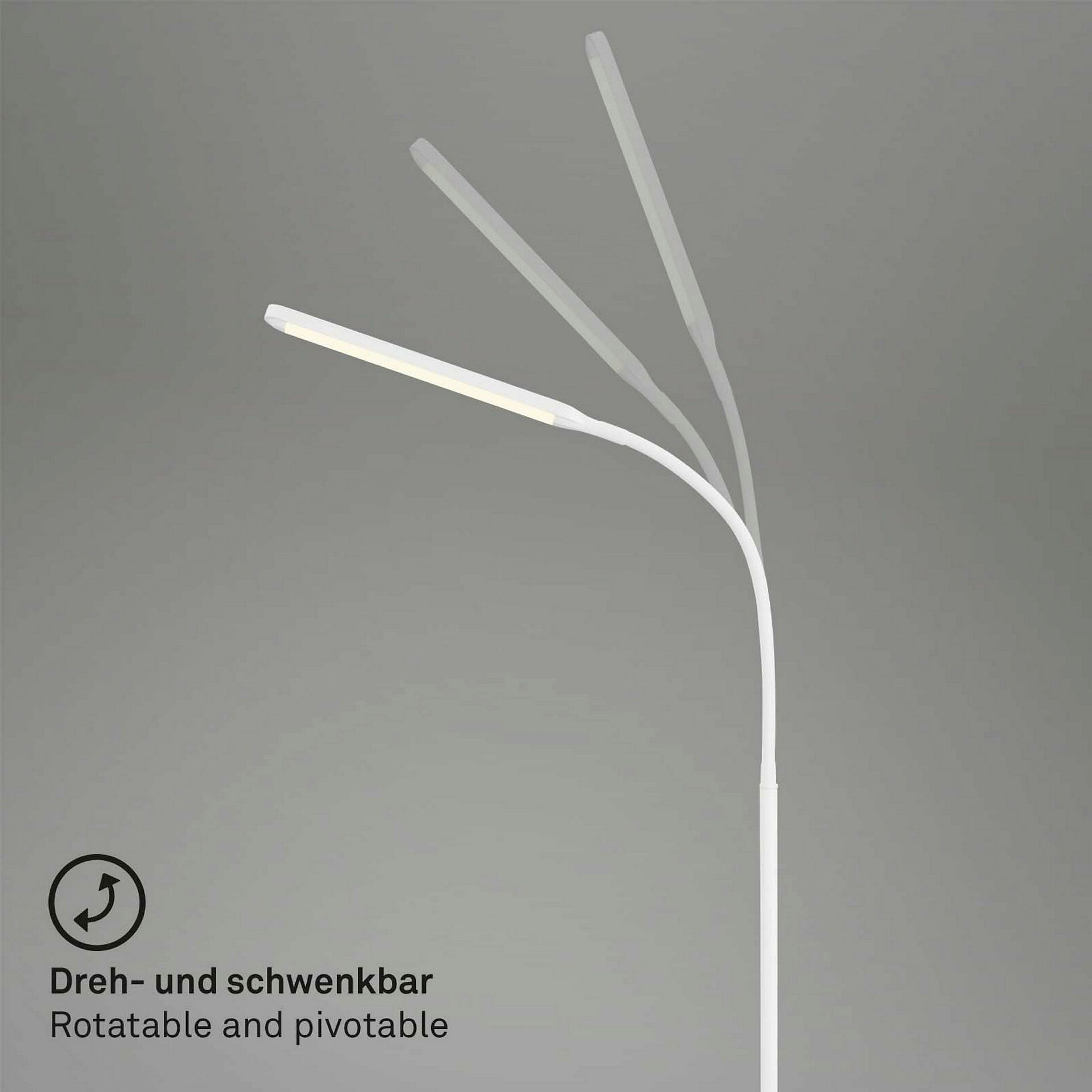 LED Stehleuchte, weiß, 1xLED-Platine/6W