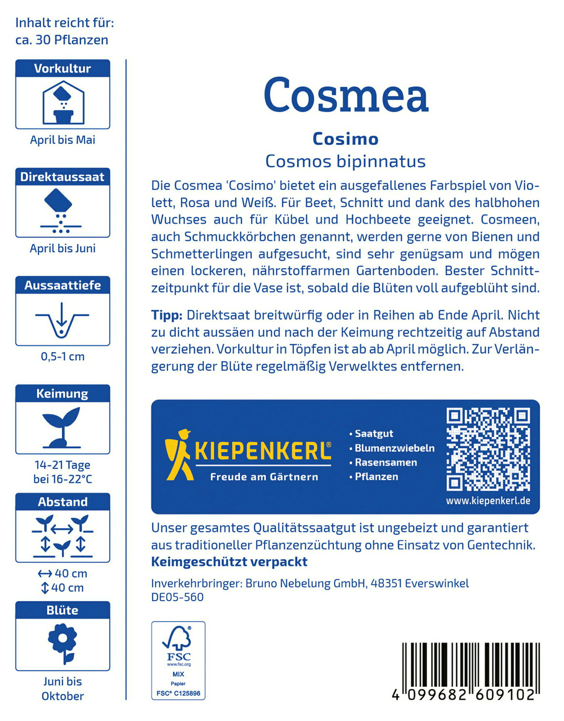 Kiepenkerl Cosmos Cosimo