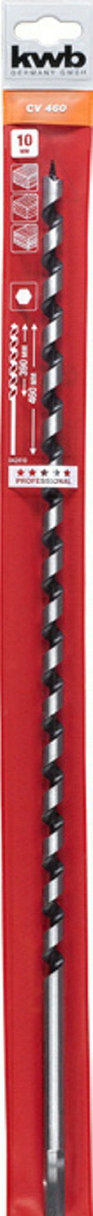Schlangenbohrer, 460 mm, ø 10.0 mm