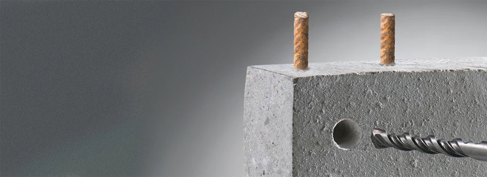 SDS plus Hammerbohrersatz, 4-tlg.