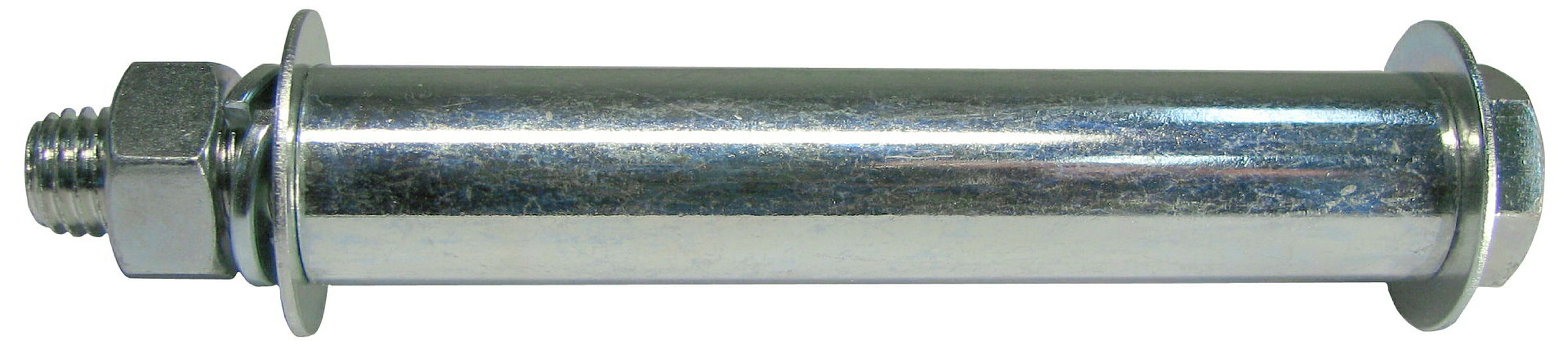 Achszub. Set, Einbauräder, Nabenlänge 100mm, Stahl verz. 20x103 mm (SB)