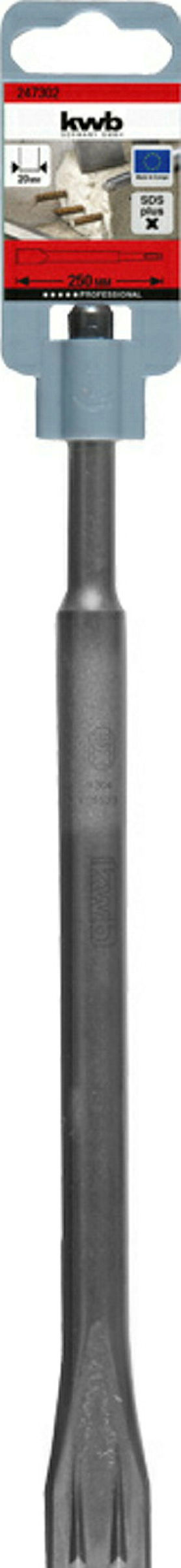 SDS plus Meißel fu r Bohrhämmer, Flachmeißel, 250 mm