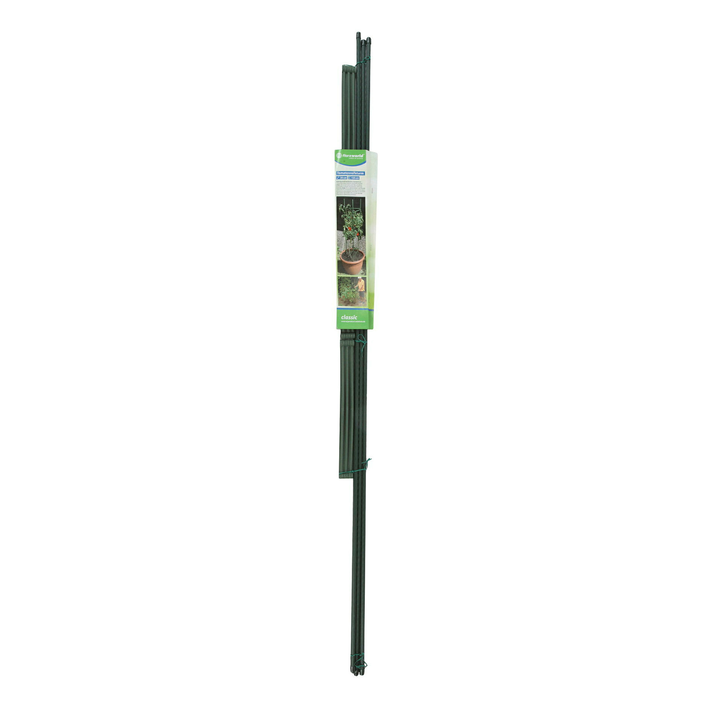 Tomatenreifeturm Classic, Ø 35-40cm,150x30cm, grün