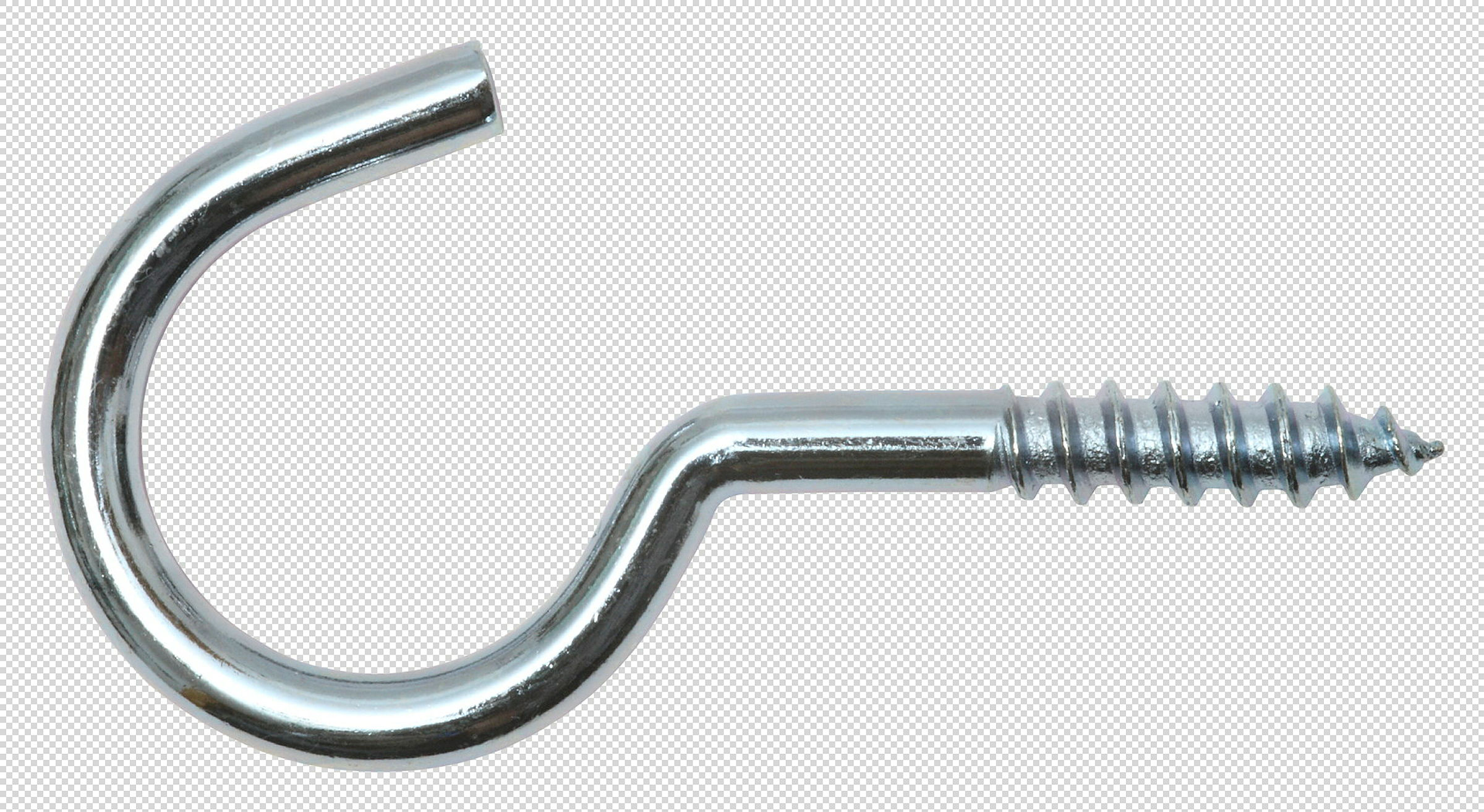 Schraubhaken gebogen 5,2 x 80 / 32, vz