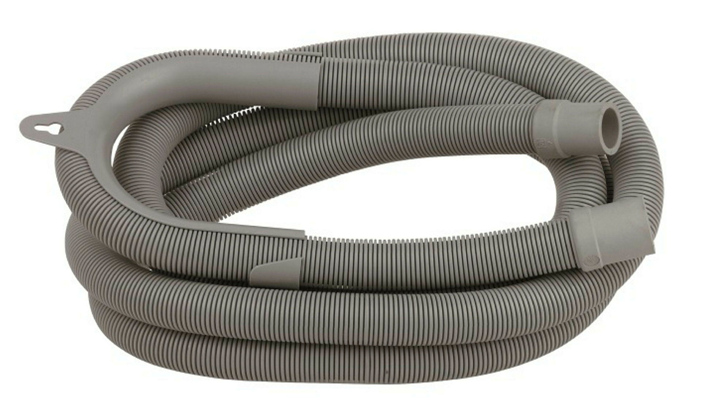 WAS Spiral-Ablaufschlauch mit Aufhängung, 3 m, für 3/4''T Innen-ø: 19 mm/22