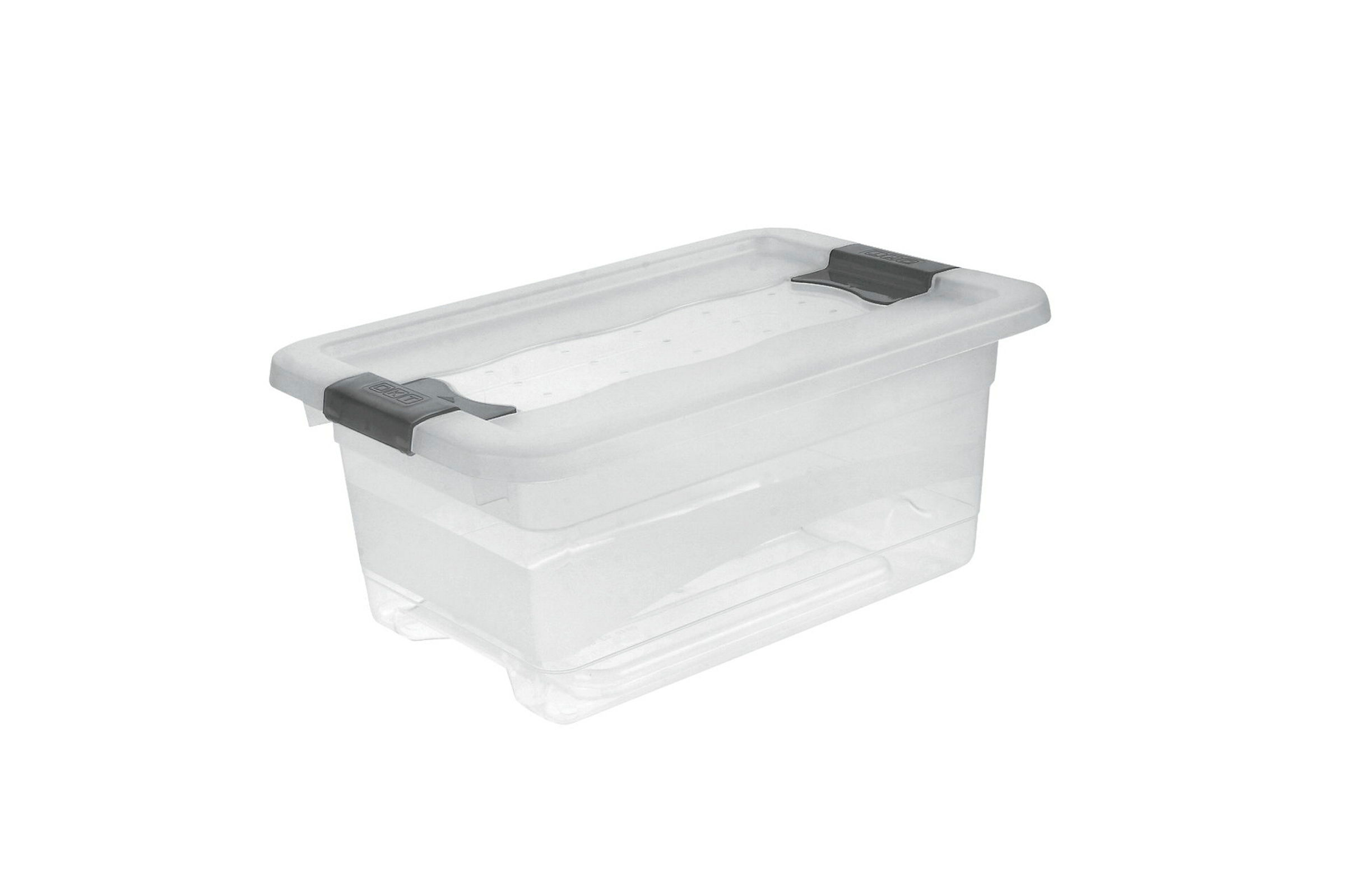 keeeper Aufbewahrungsbox, 29,5 x 19,5 x 12,5 cm, 4 l, Cornelia, Transparent