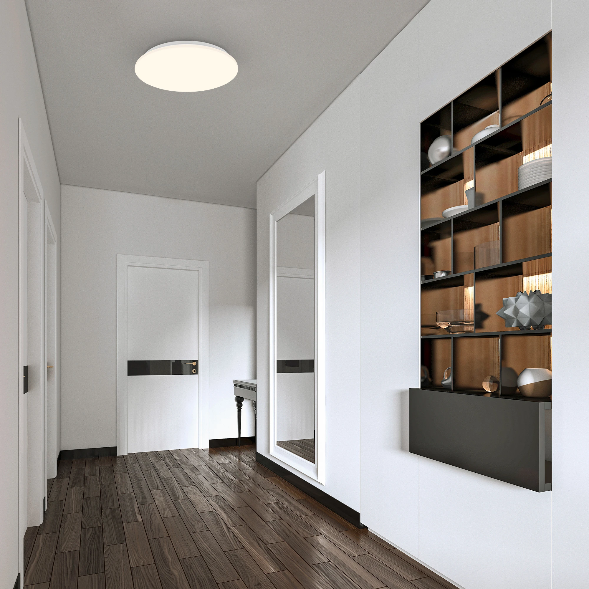 LED Deckenleuchte,Sensor,weiß, LED/12W