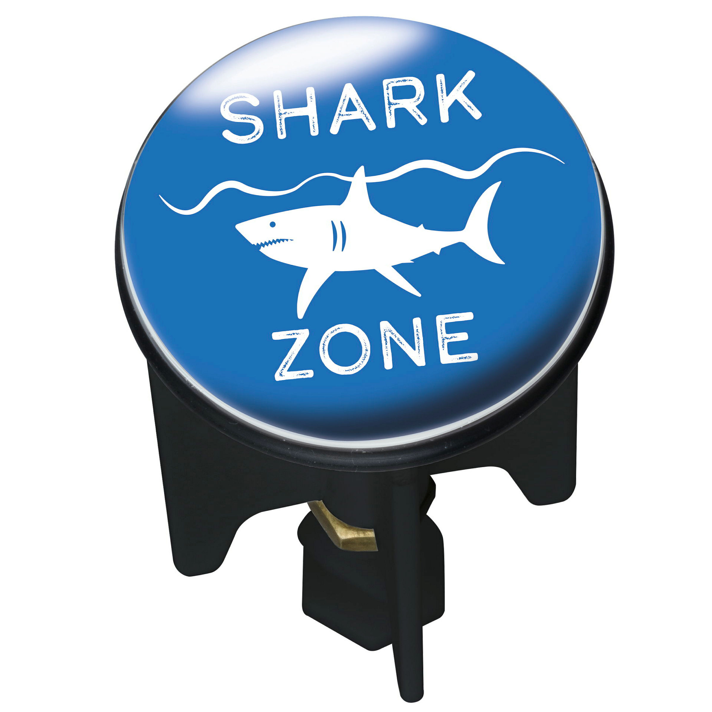 Abfluss-Stopfen Pluggy Mod. Shark Zone
