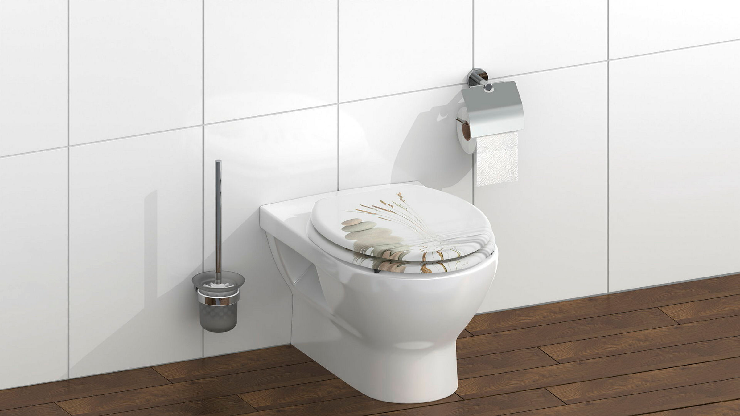 MDF WC-Sitz BALANCE, mit Absenkautomatik