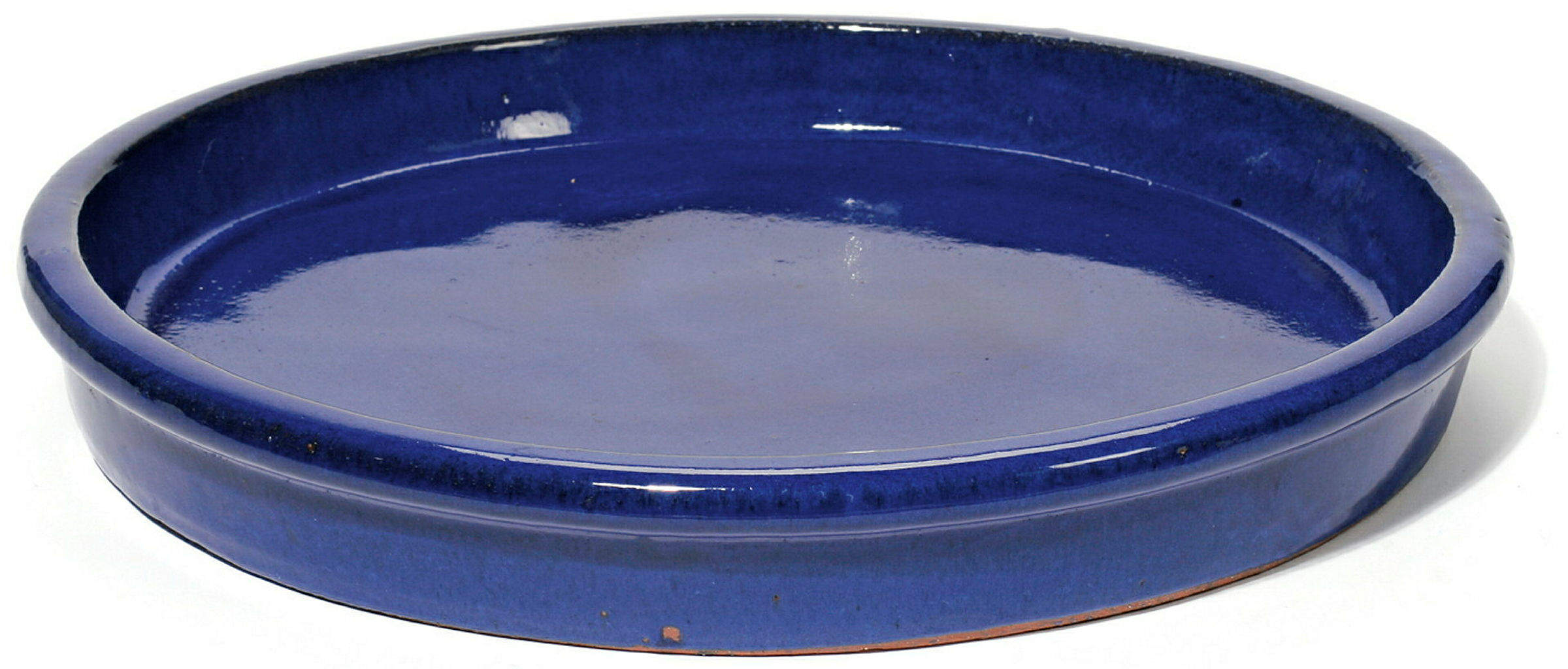 Unters. blau glas. 20cm