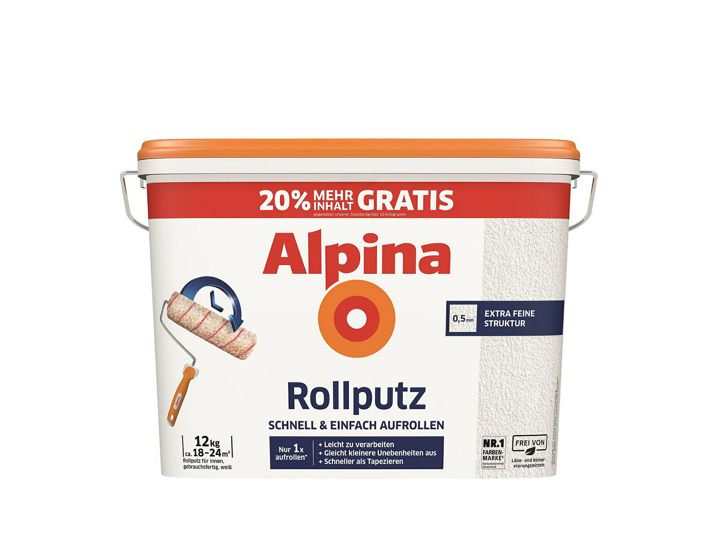 Alpina Rollputz 10 KG + 20% gratis